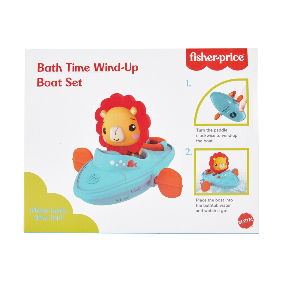 8 Fisher-Price Bath Time Wind-Up Boat Set, 8 of 8