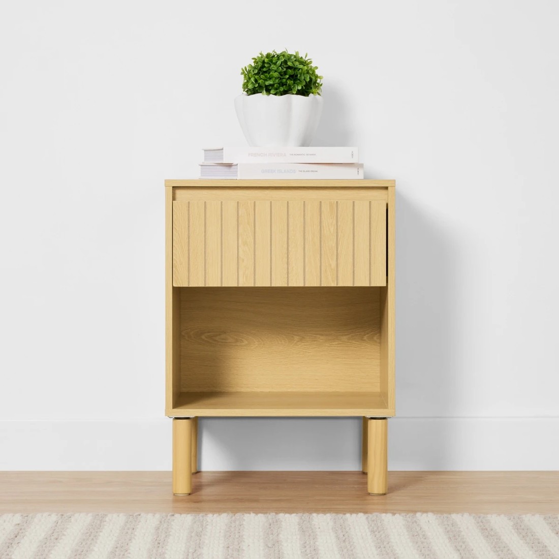 1 Leon Bedside Table, 1 of 9