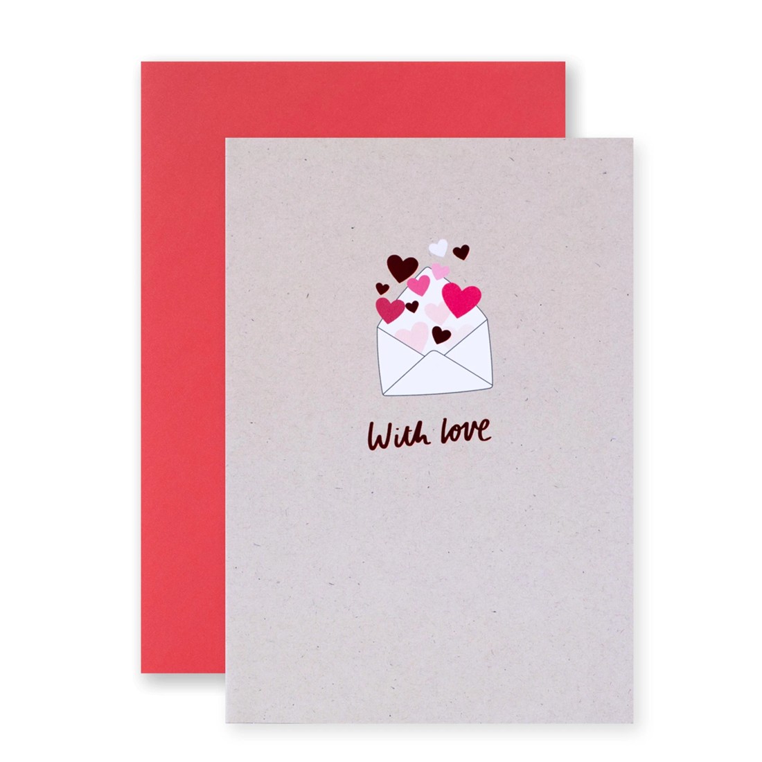 1 Hallmark Valentine's Day Card - With Love, 1 of 3