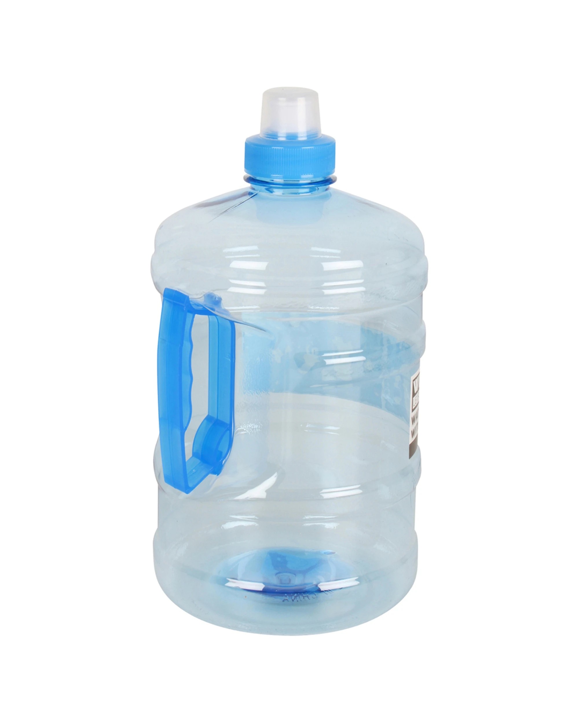 1 Wildtrak 2 Litre Water Bottle With Handle Secure Lid Plastic Durable Design - Blue, 1 of 1