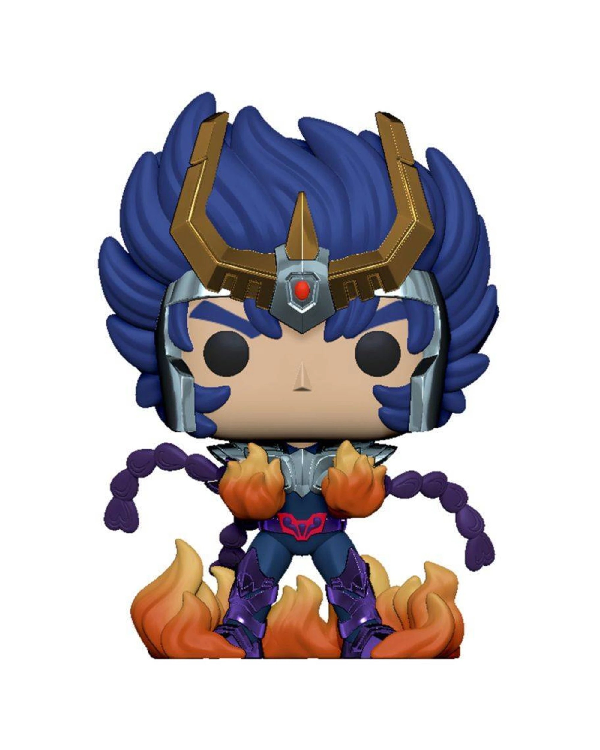 3 Pop Vinyl Figurine Saint Seiya - Phoenix Ikki Collectible Action Figure 10cm - Multi, 3 of 3