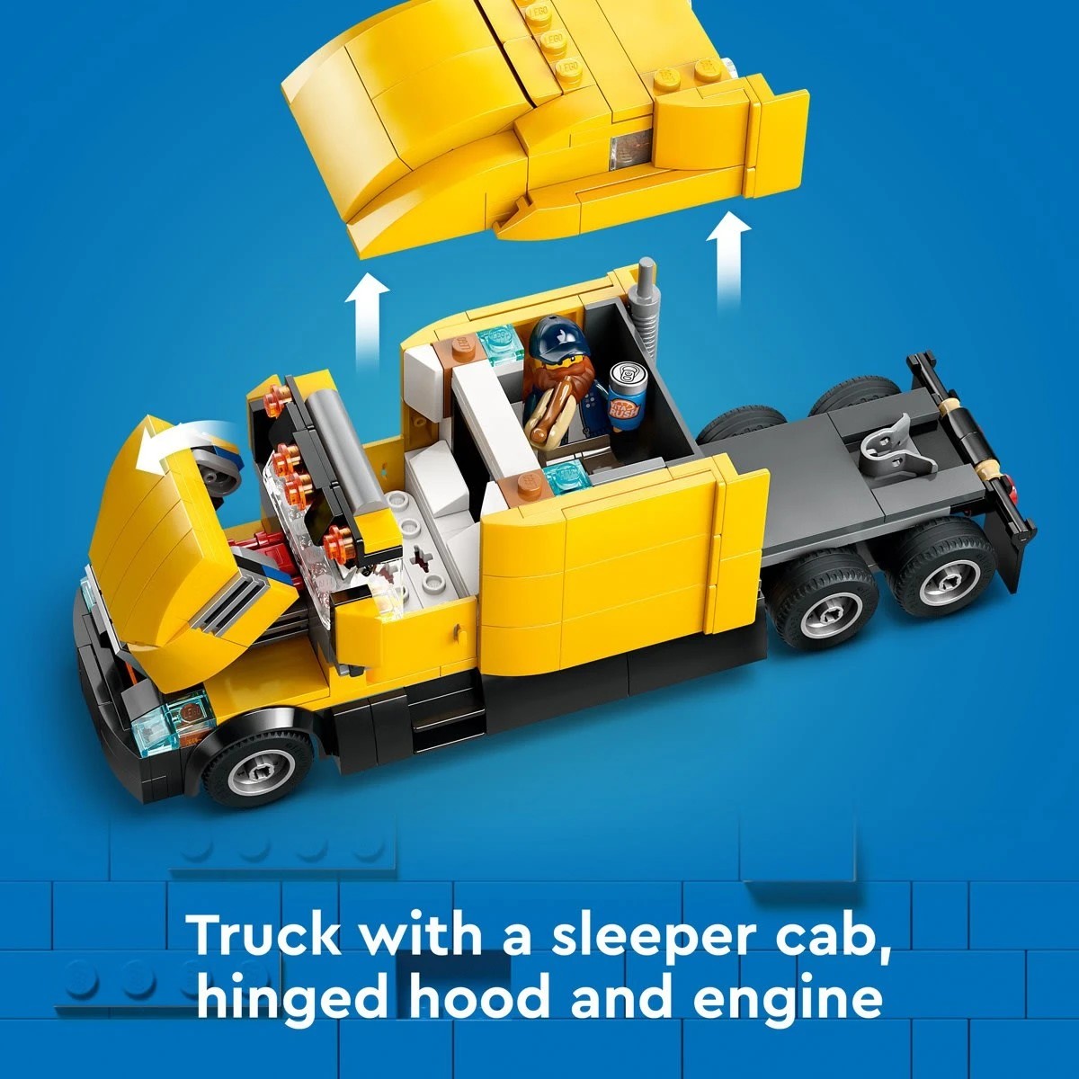 6 LEGO City Big Vehicles Yellow Delivery Truck 60440, 6 of 11