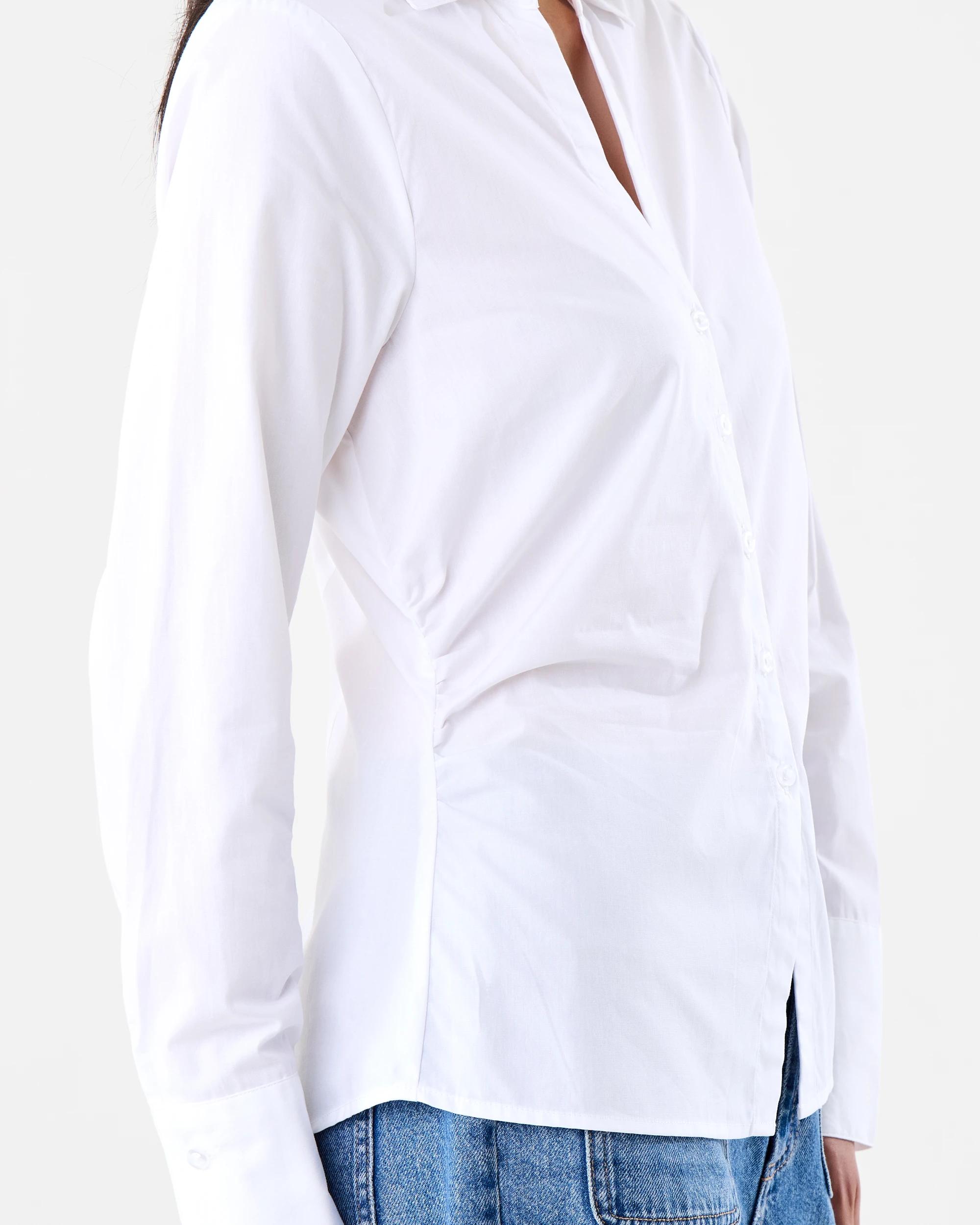7 Long Sleeve Fitted Shirt White, 7 of 7