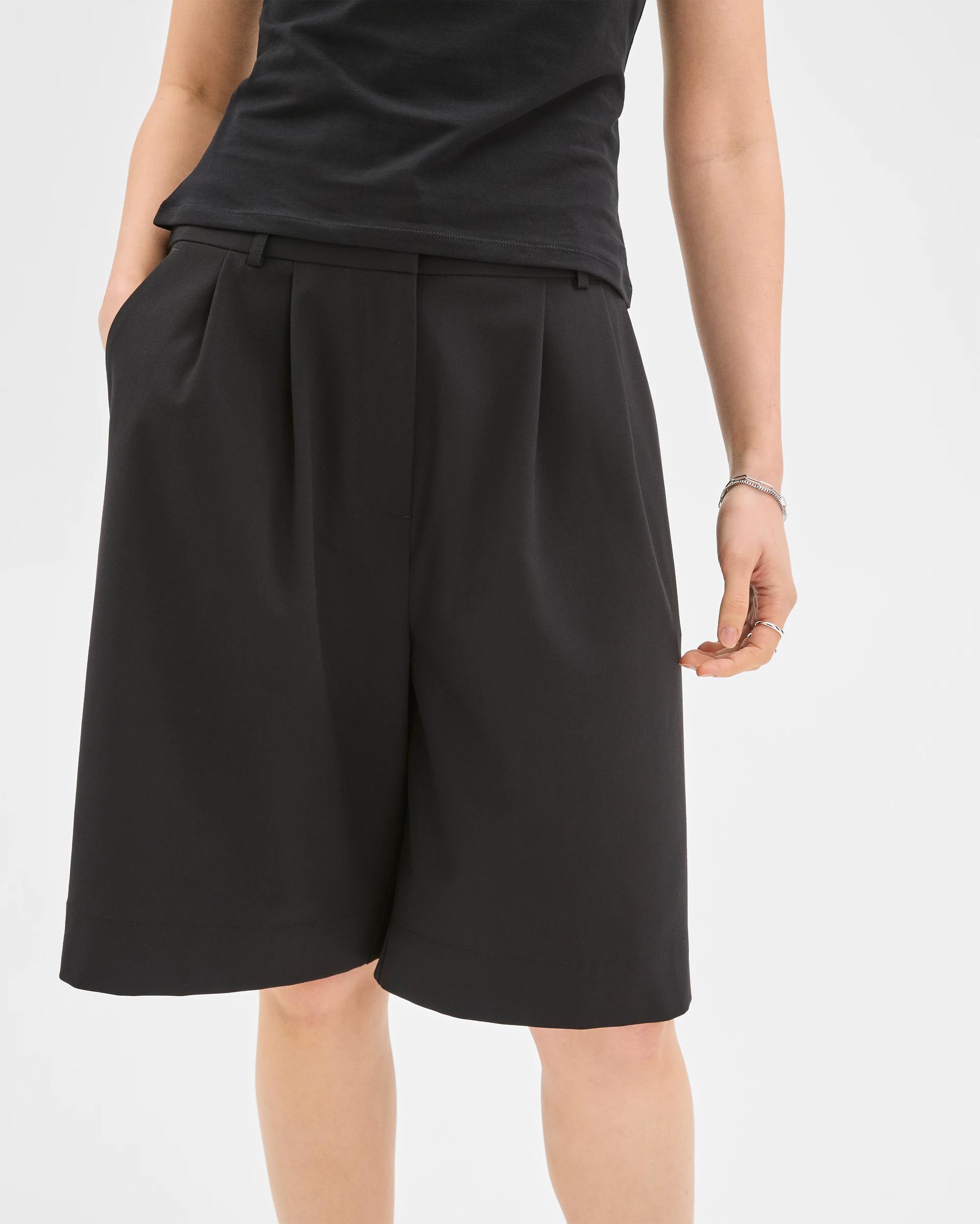 5 Lily Loves Tailored Bermuda Shorts TRUE BLACK, 5 of 7