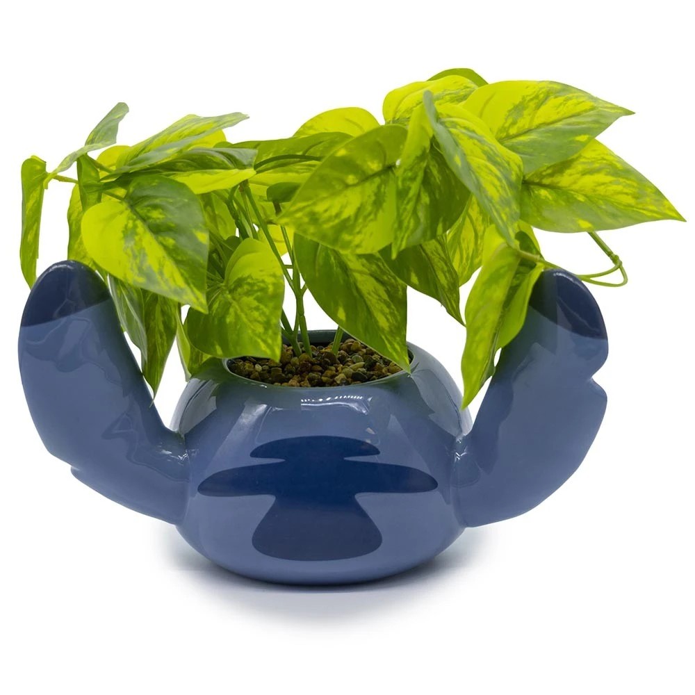 3 Disney - Lilo & Stitch (2025) - Stitch Face Plant & Planter - Blue, 3 of 3
