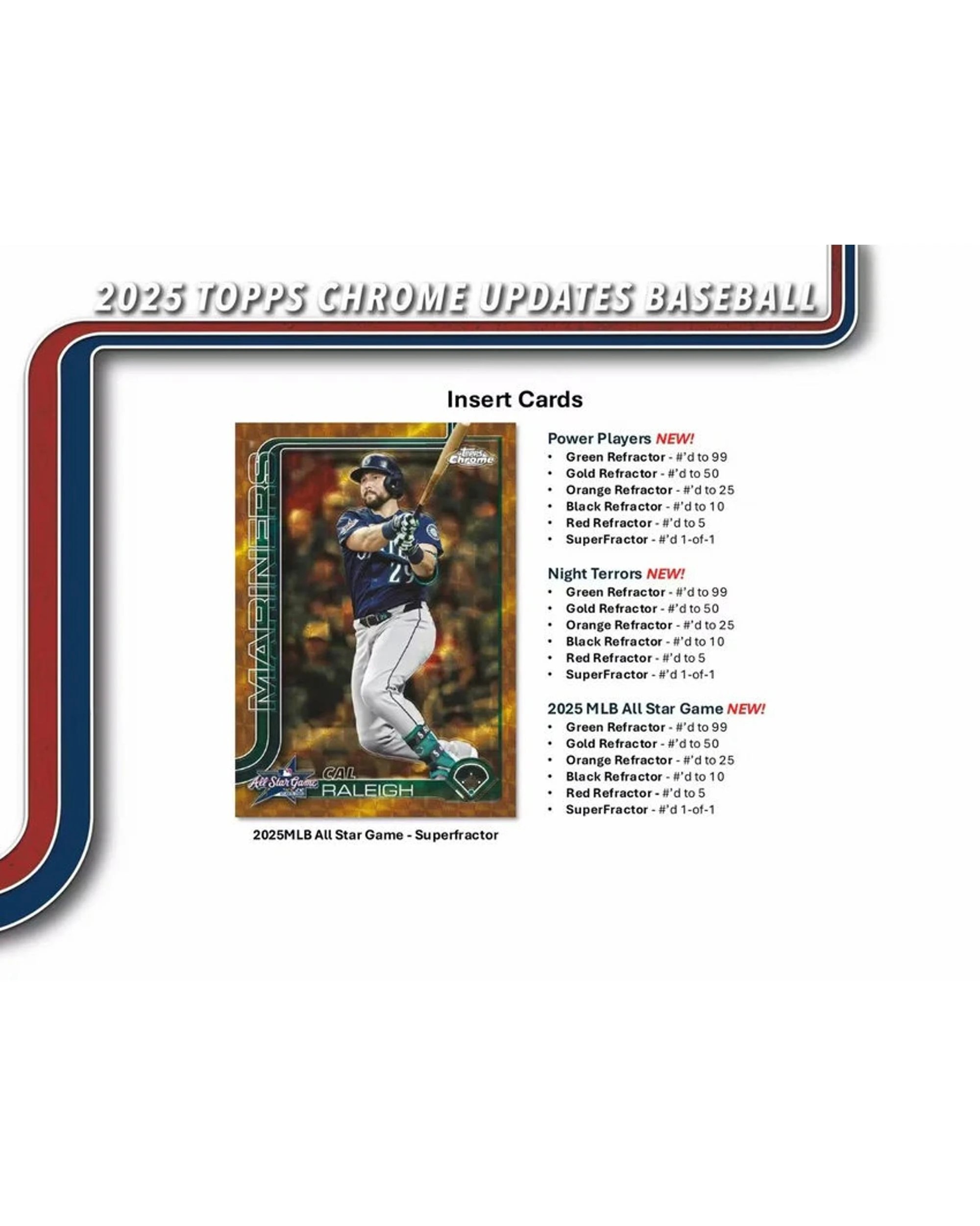4 Topps 2025 MLB Chrome Update Series Baseball Mega Box, 4 of 10