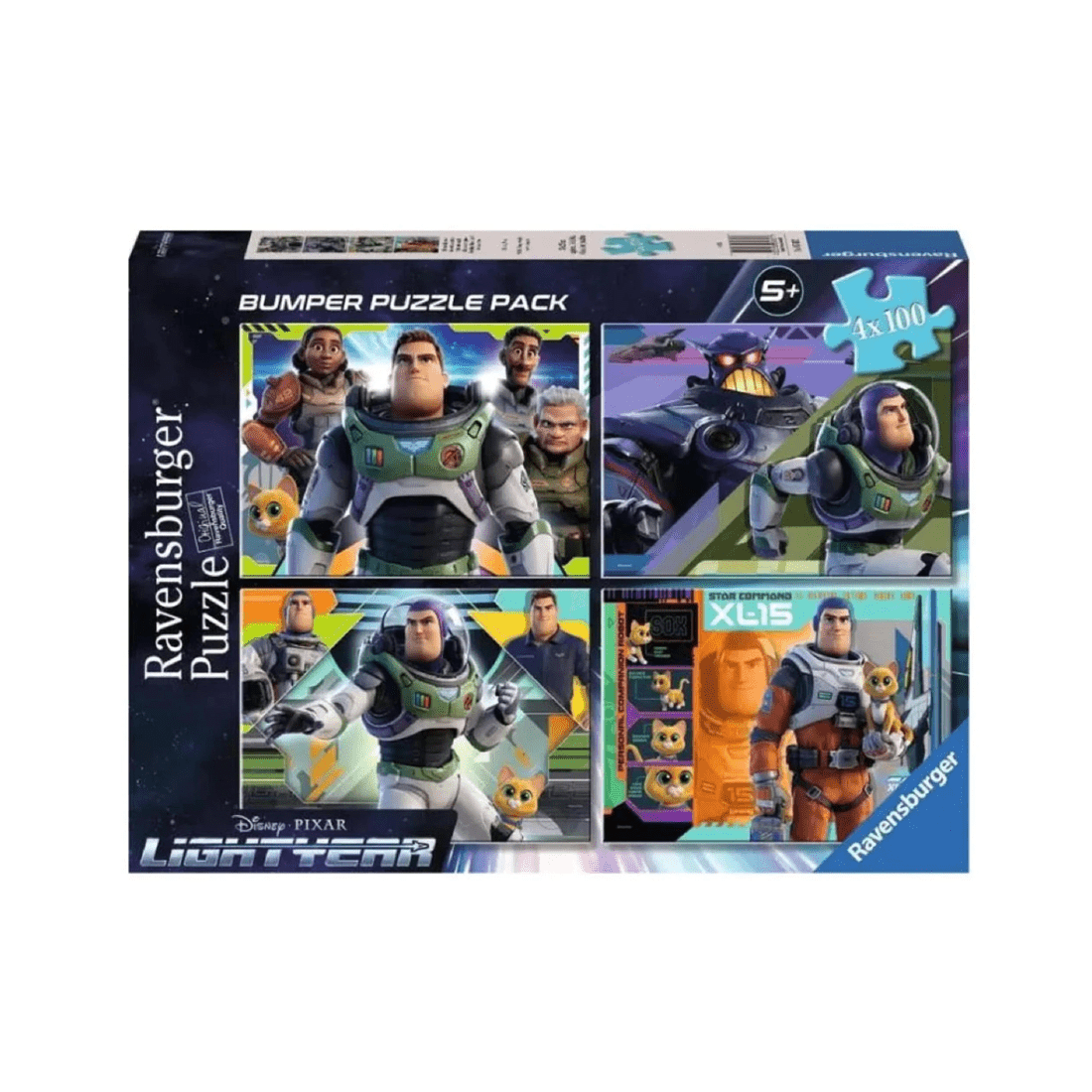 1 Ravensburger Buzz Lightyear Bumper 4 In A Box Jigsaw Puzzle, 1 of 1