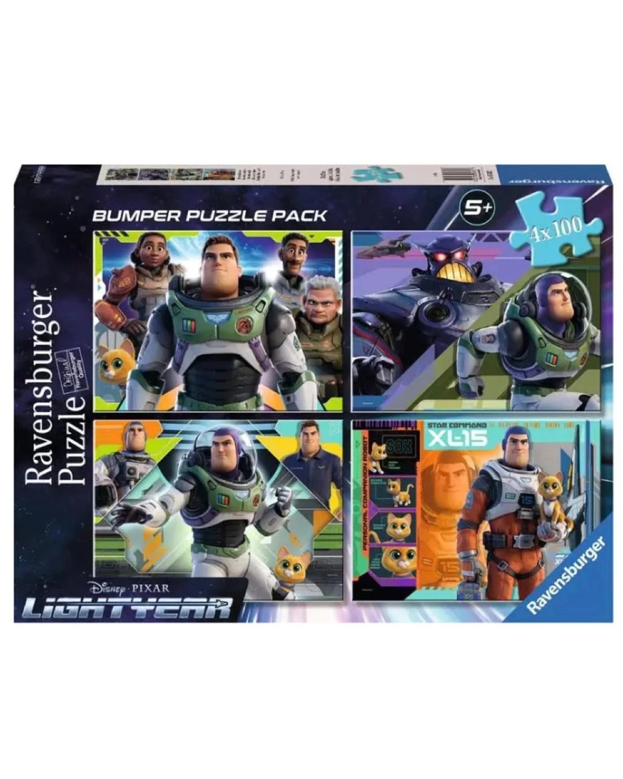 1 Ravensburger Buzz Lightyear Bumper 4 In A Box Jigsaw Puzzle, 1 of 1
