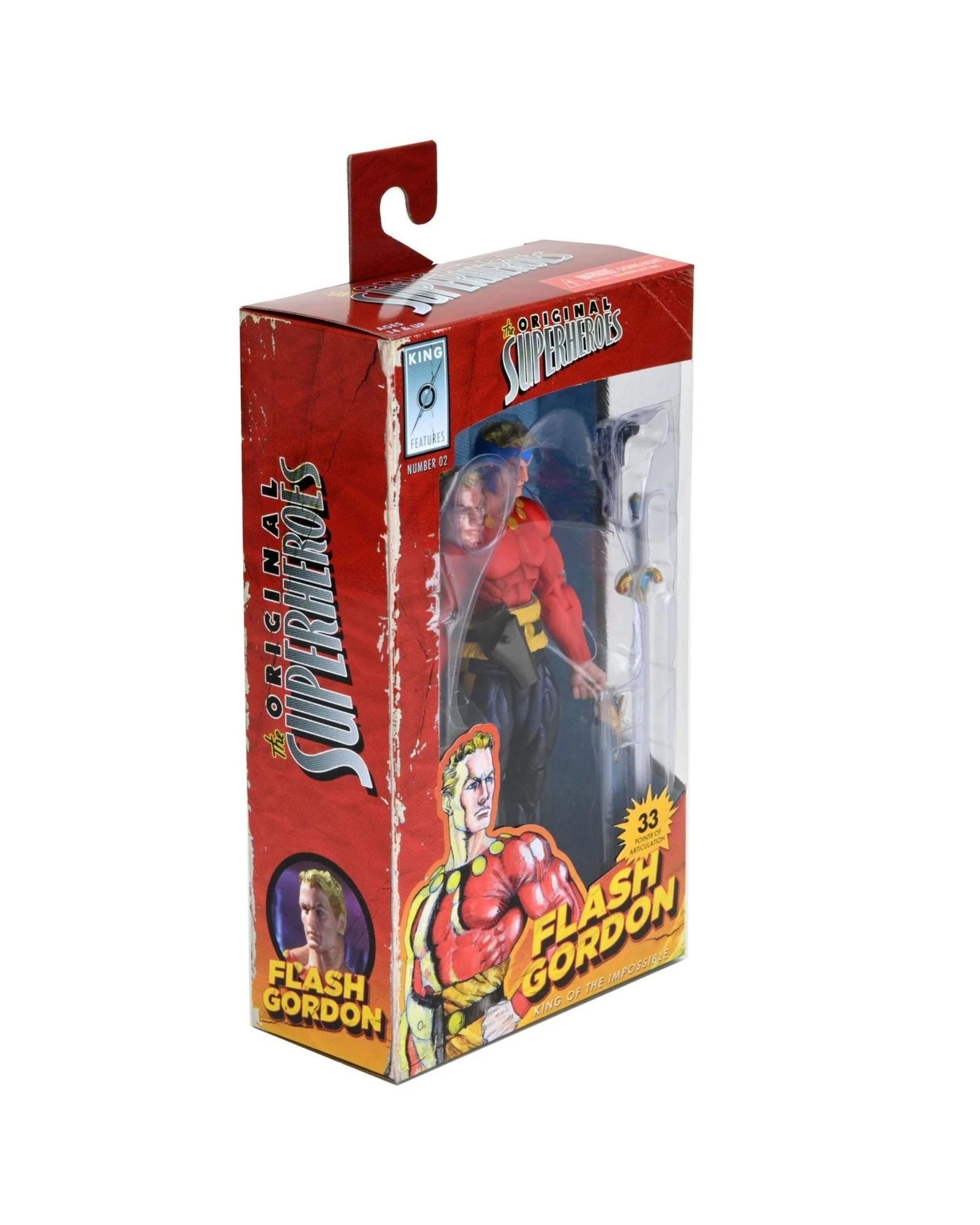 2 NECA Flash Gordon - King Features -  7 inch Action Figure, 2 of 5