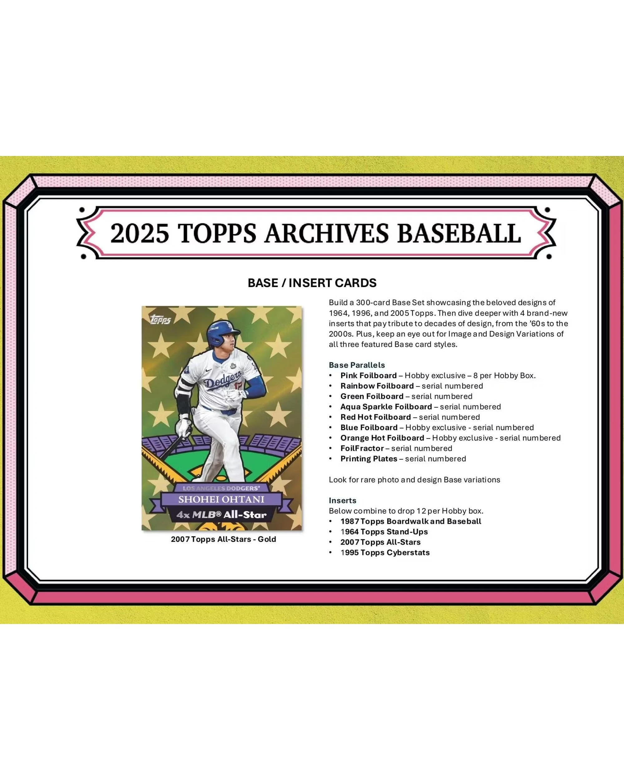 5 Topps MLB 2025 Archives Baseball Blaster Box, 5 of 10