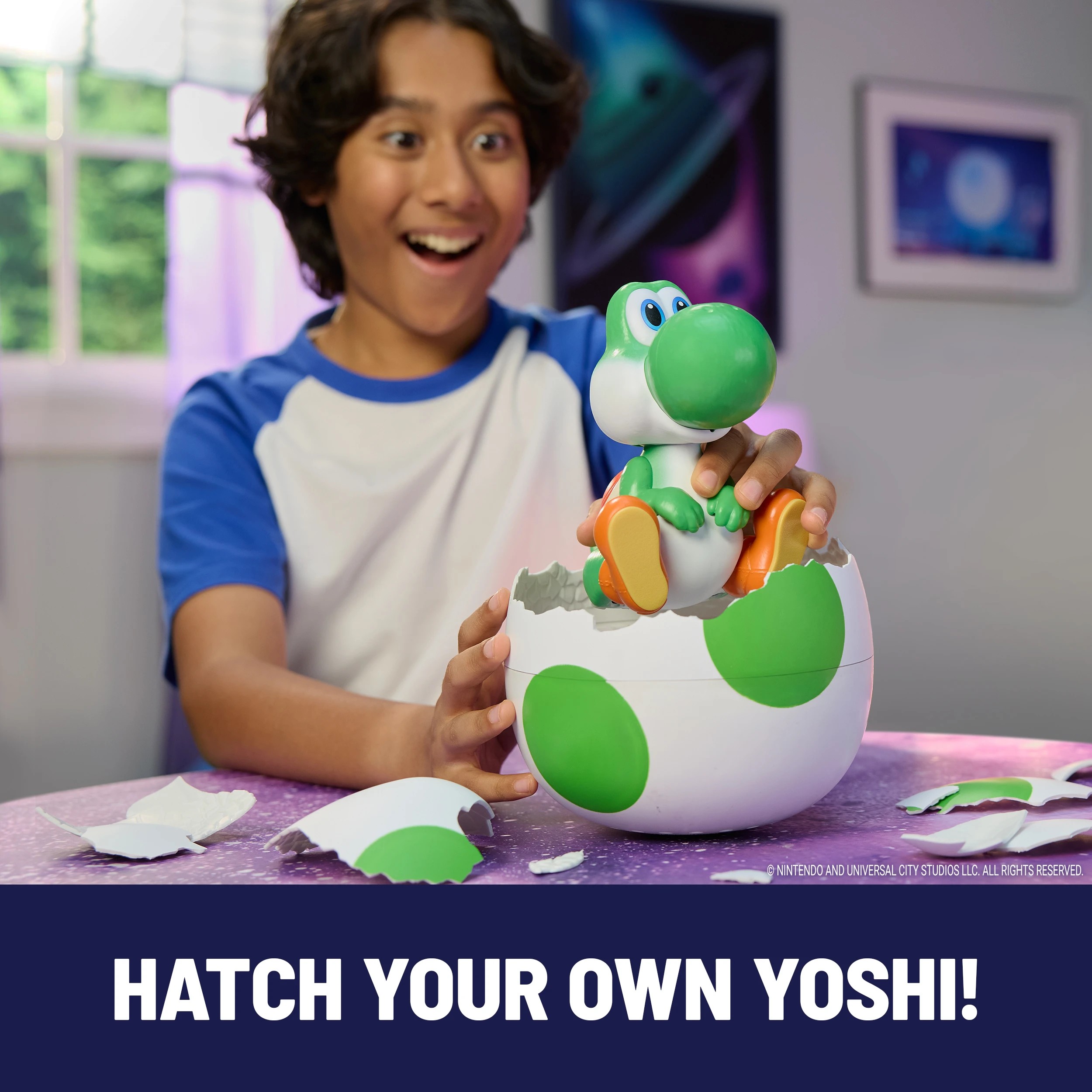 3 Nintendo x Illumination: The Super Mario Galaxy Movie Hatchin' Yoshi, 3 of 8