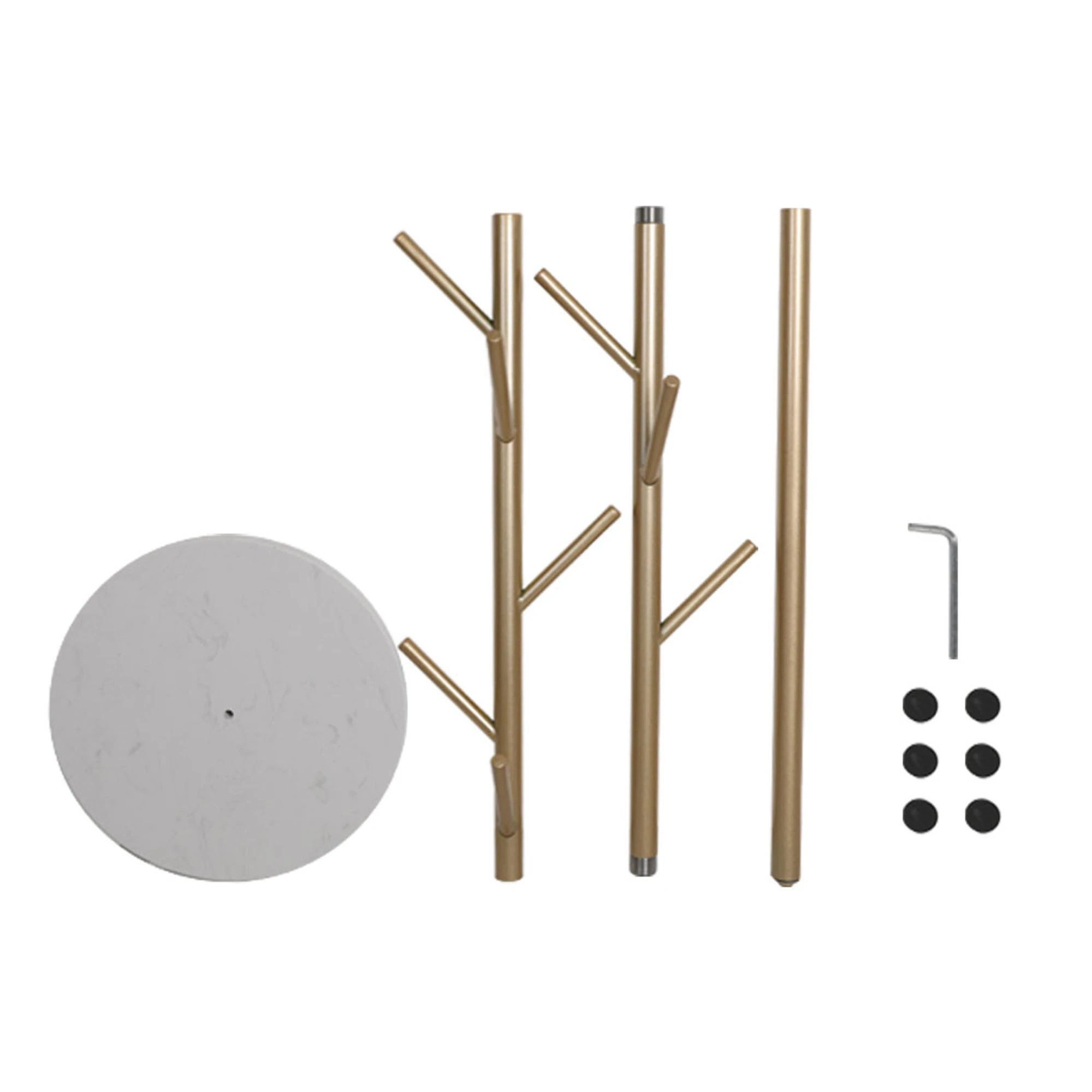 6 Levede Coat Stand Gold, 6 of 6