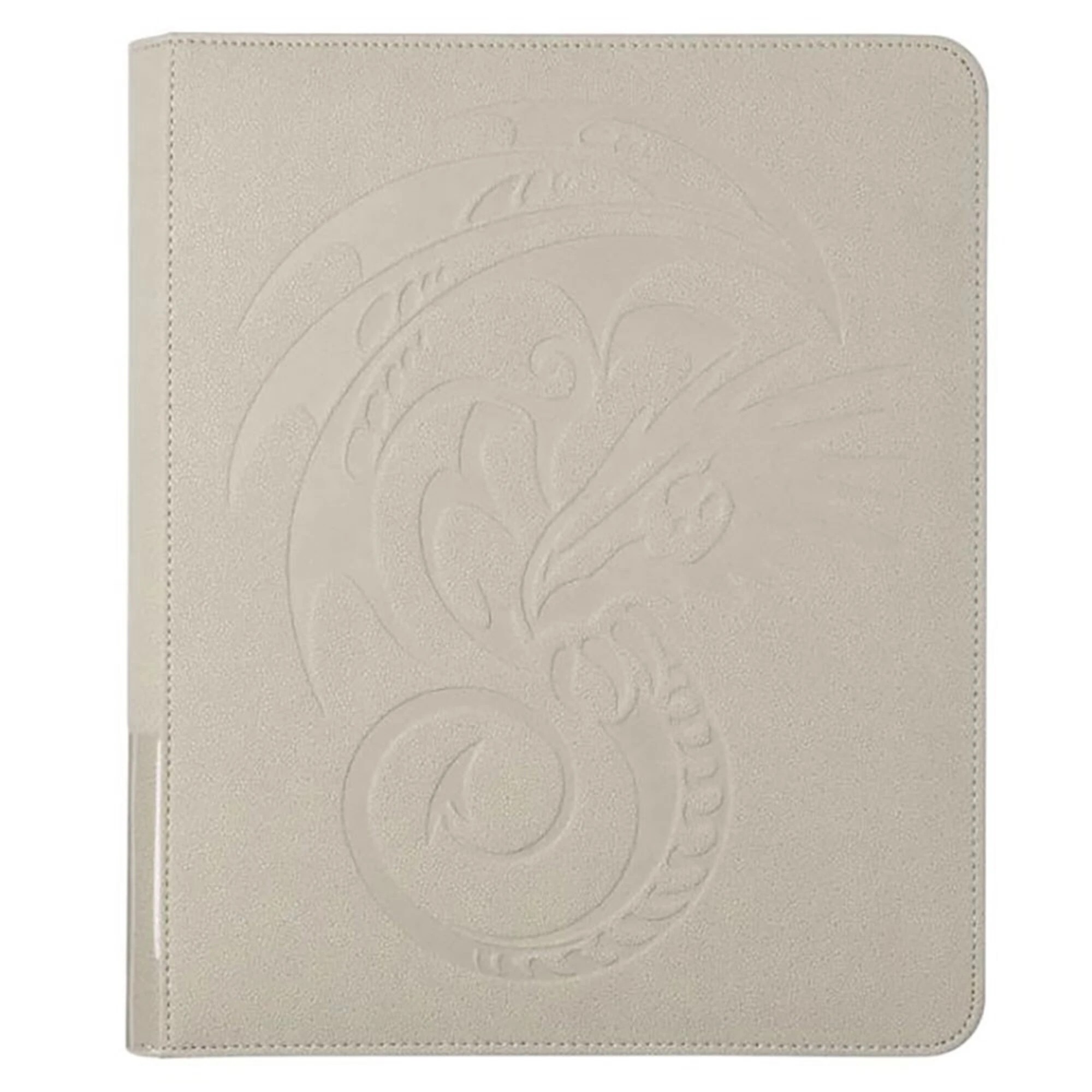 1 Dragon Shield - Regular Zipster TCG Binder  Ashen White, 1 of 1