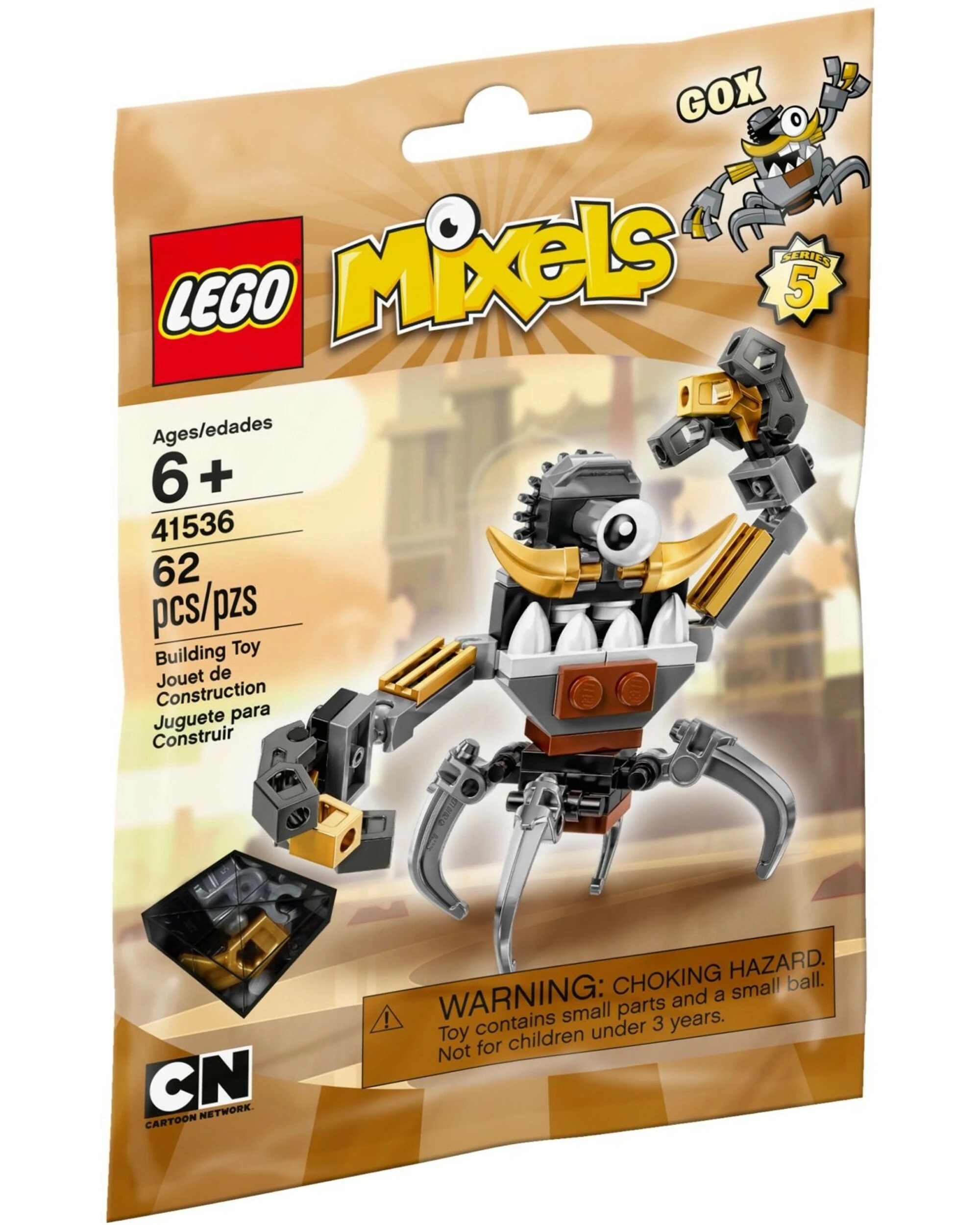 1 LEGO 41536 Gox Mixels Klinkers Tribe Building Kit, 1 of 1