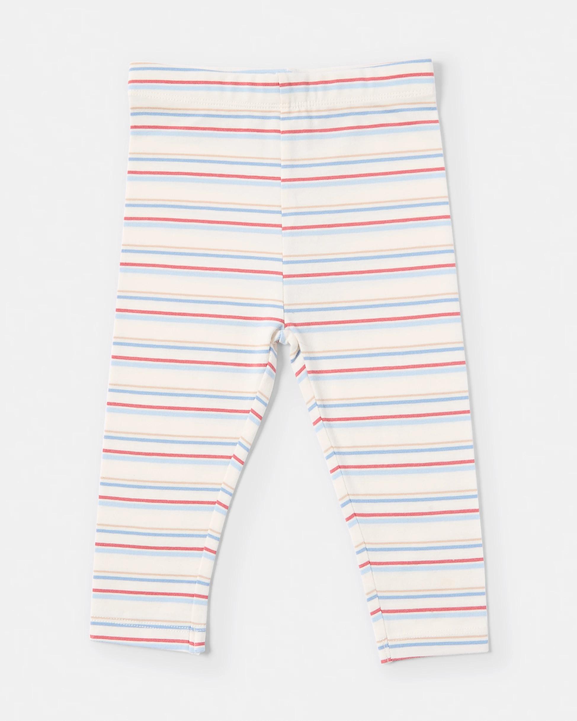 5 3 Pack Print Leggings BLUE MINI VEHICLES, 5 of 5