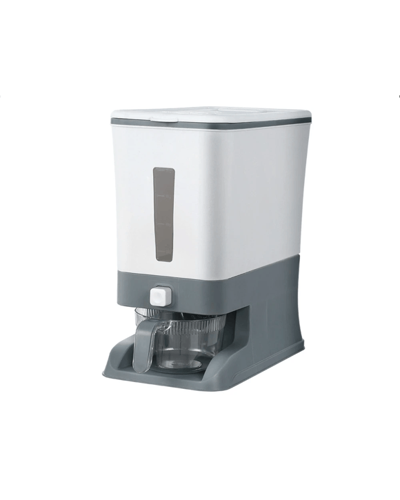 5-Star Chef Cereal Dispenser Rice Container - Grey
