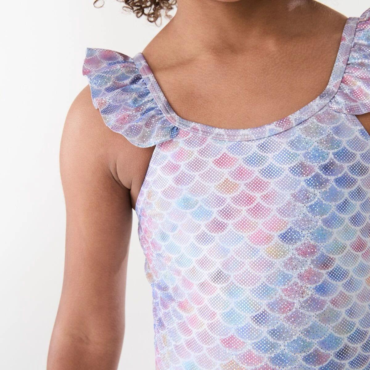 3 One Piece Swimsuit MERMAID SCALES, 3 of 8