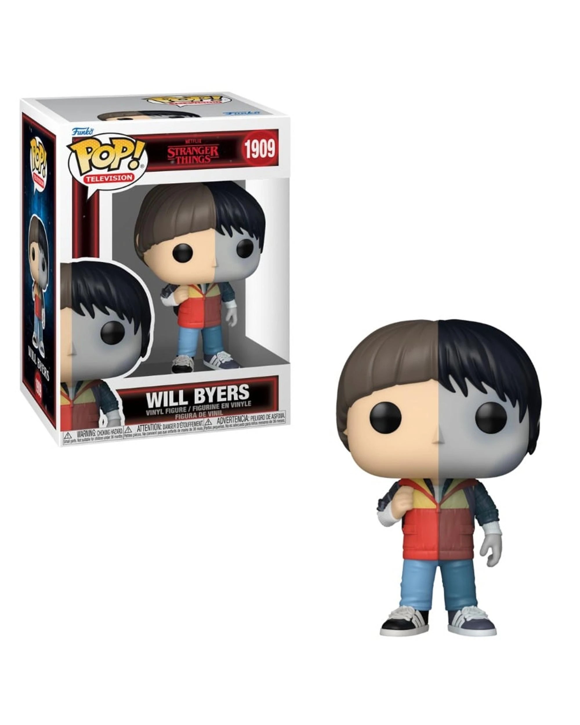 1 Stranger Things Will Byers Split Funko POP! Vinyl, 1 of 1
