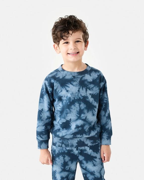 All Over Print Crew Neck Sweatshirt