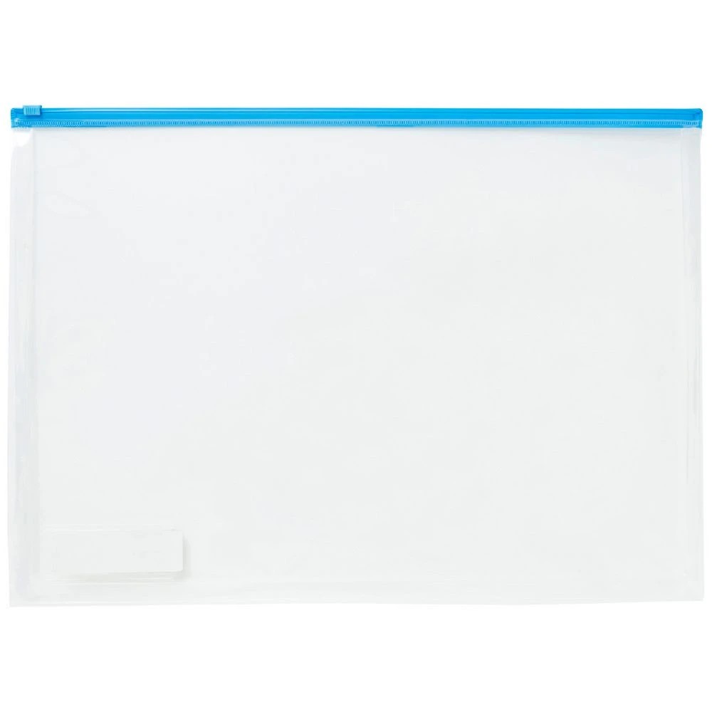 1 Lihit Lab Gusset Document Wallet A3 Blue, 1 of 1