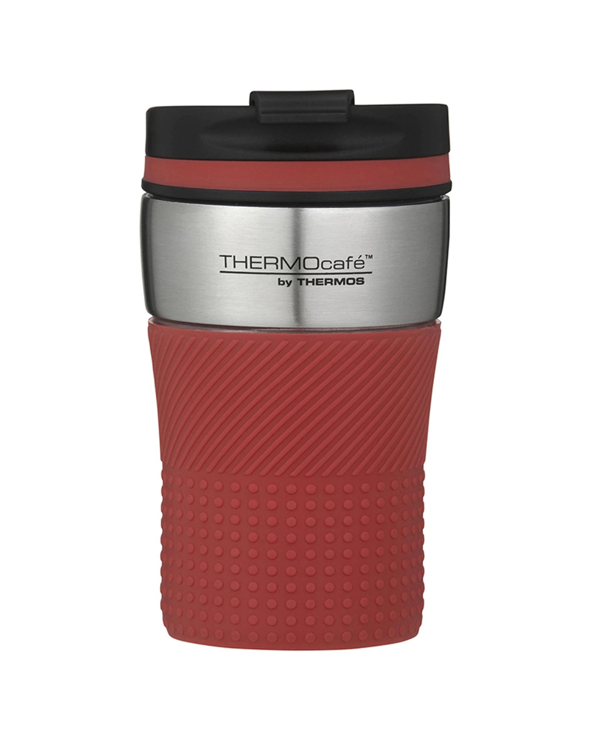 1 Thermocafe Vacuum Insulated Travel Cup 200Ml Leakproof Portable Design - Red, 1 of 1