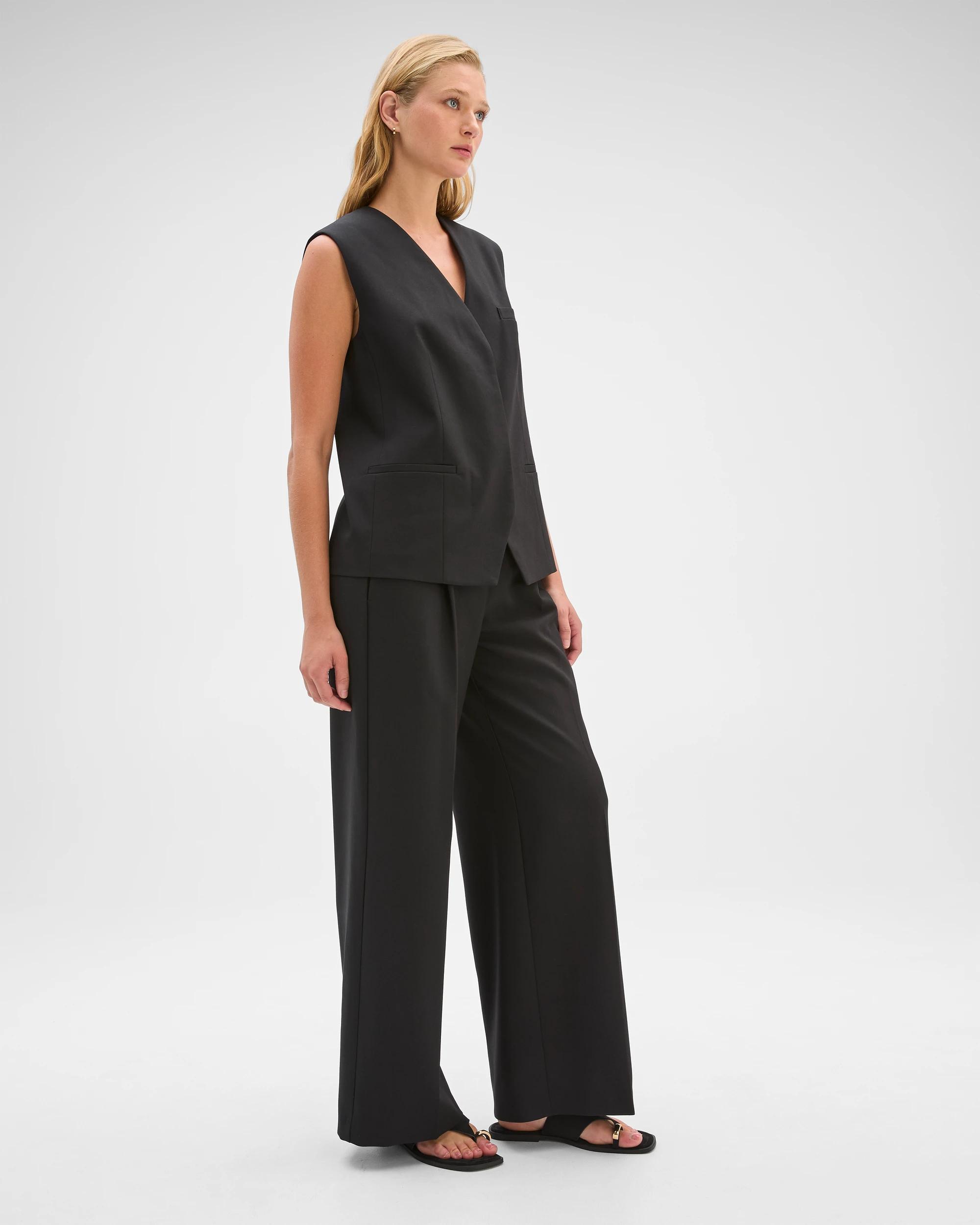 4 Preview Ultra Wide Leg Pants BLACK, 4 of 7