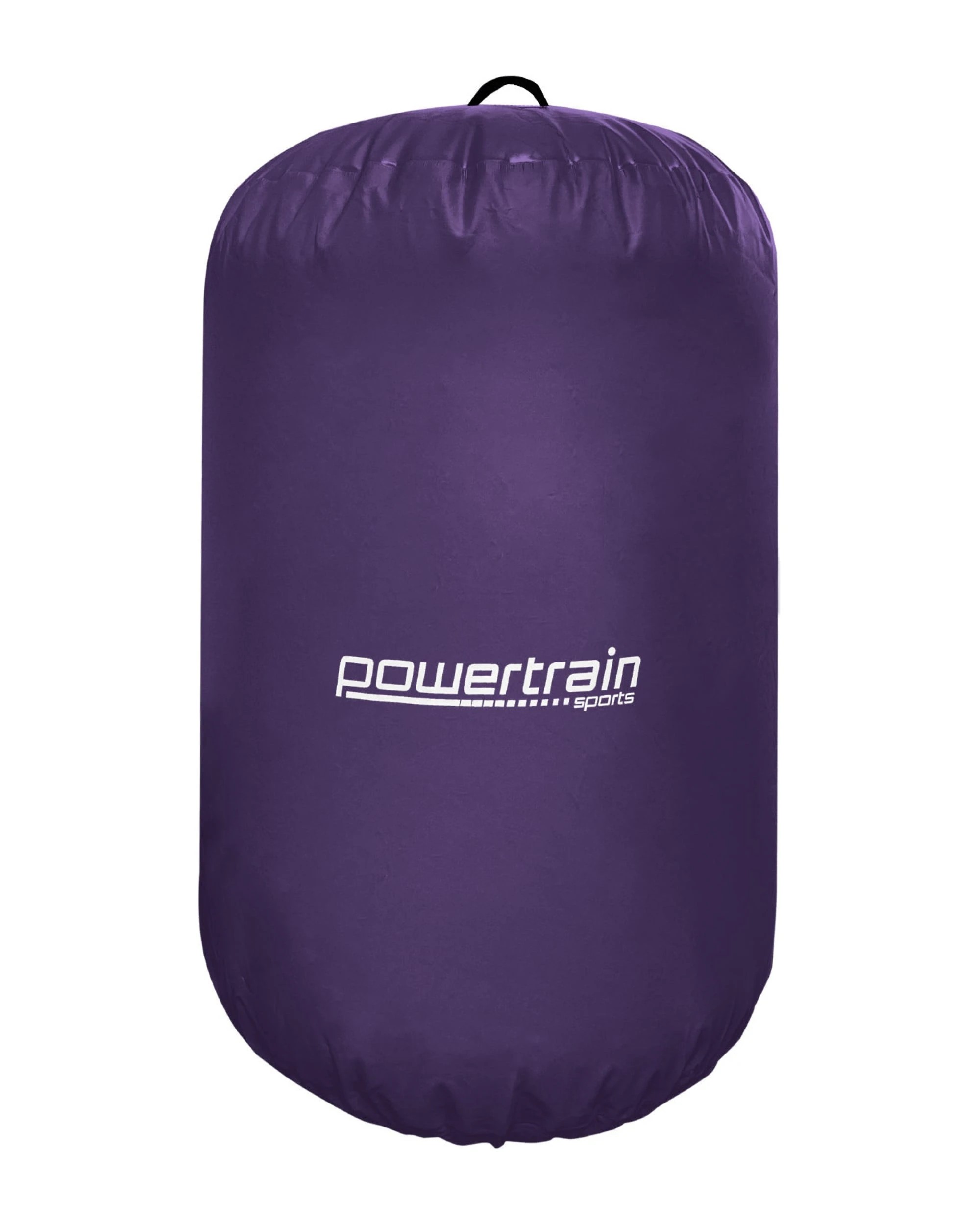 1 Powertrain 120cm x 75cm Inflatable Air Barrel Exercise Roller Gymnastics Training Aid - Purple, 1 of 5
