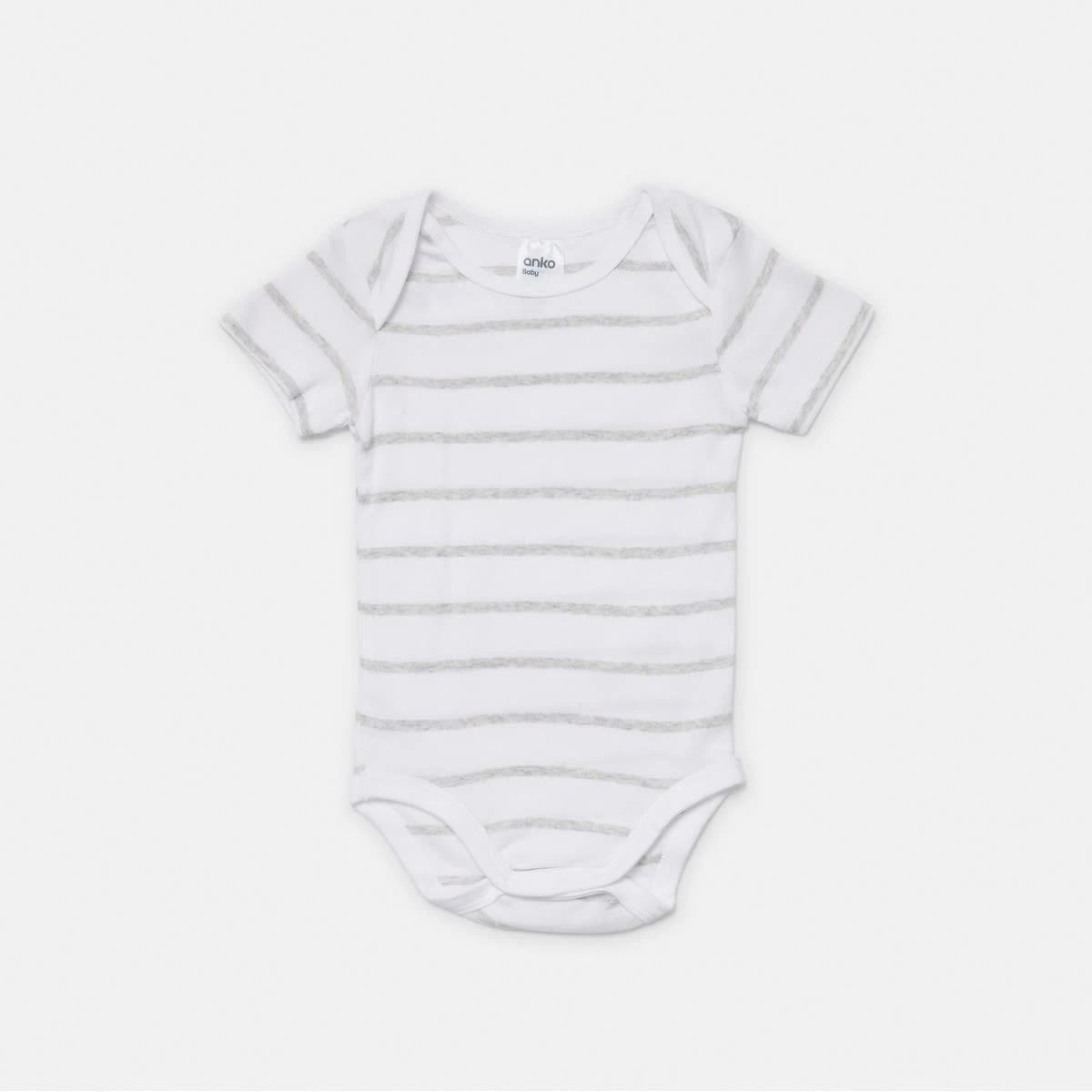 5 5 Pack Short Sleeve Bodysuits BLUE MULTI PACK, 5 of 8