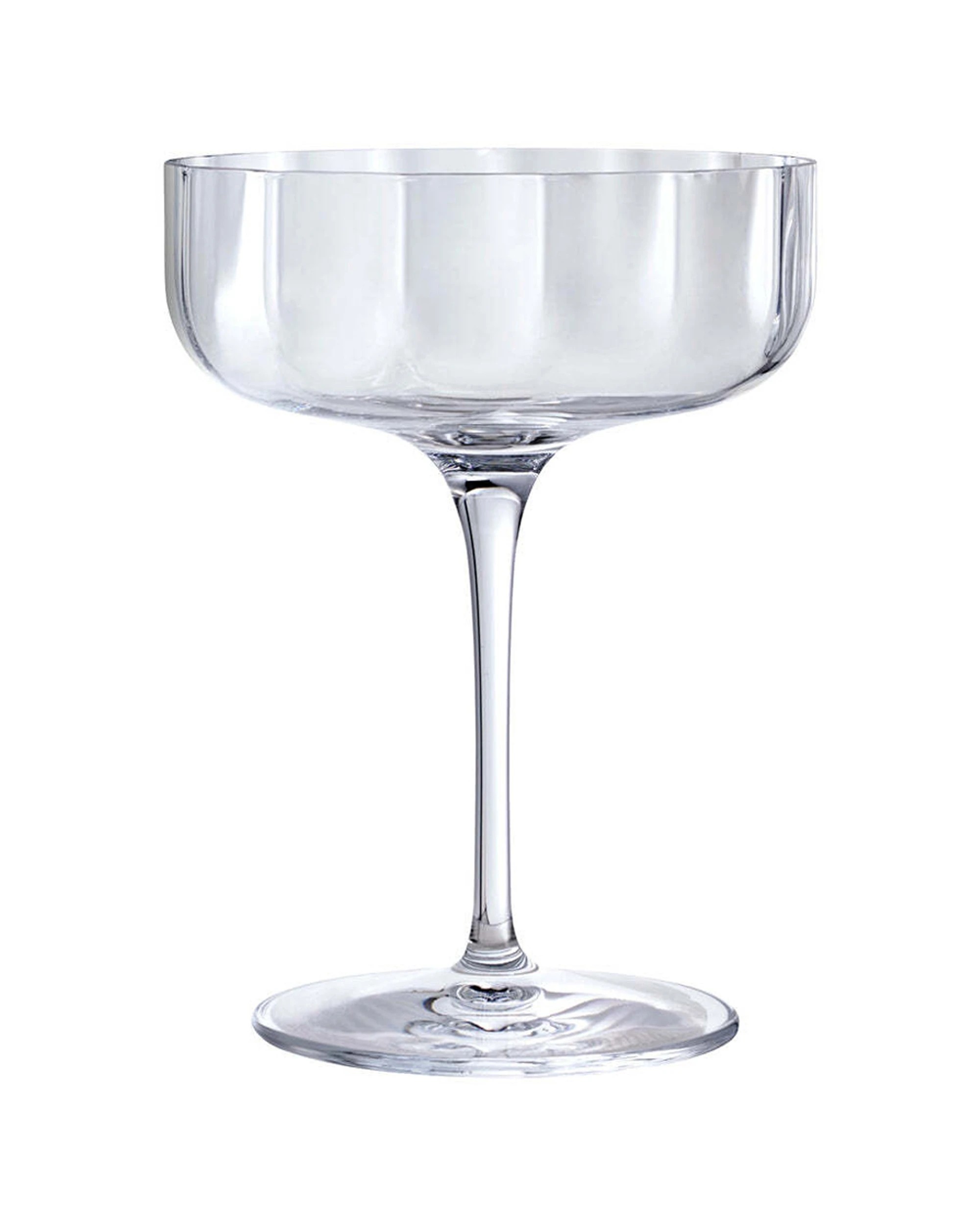 1 Luigi Bormioli 4pc Jazz Cocktail Coupe Glasses Set 300ml - Clear, 1 of 7