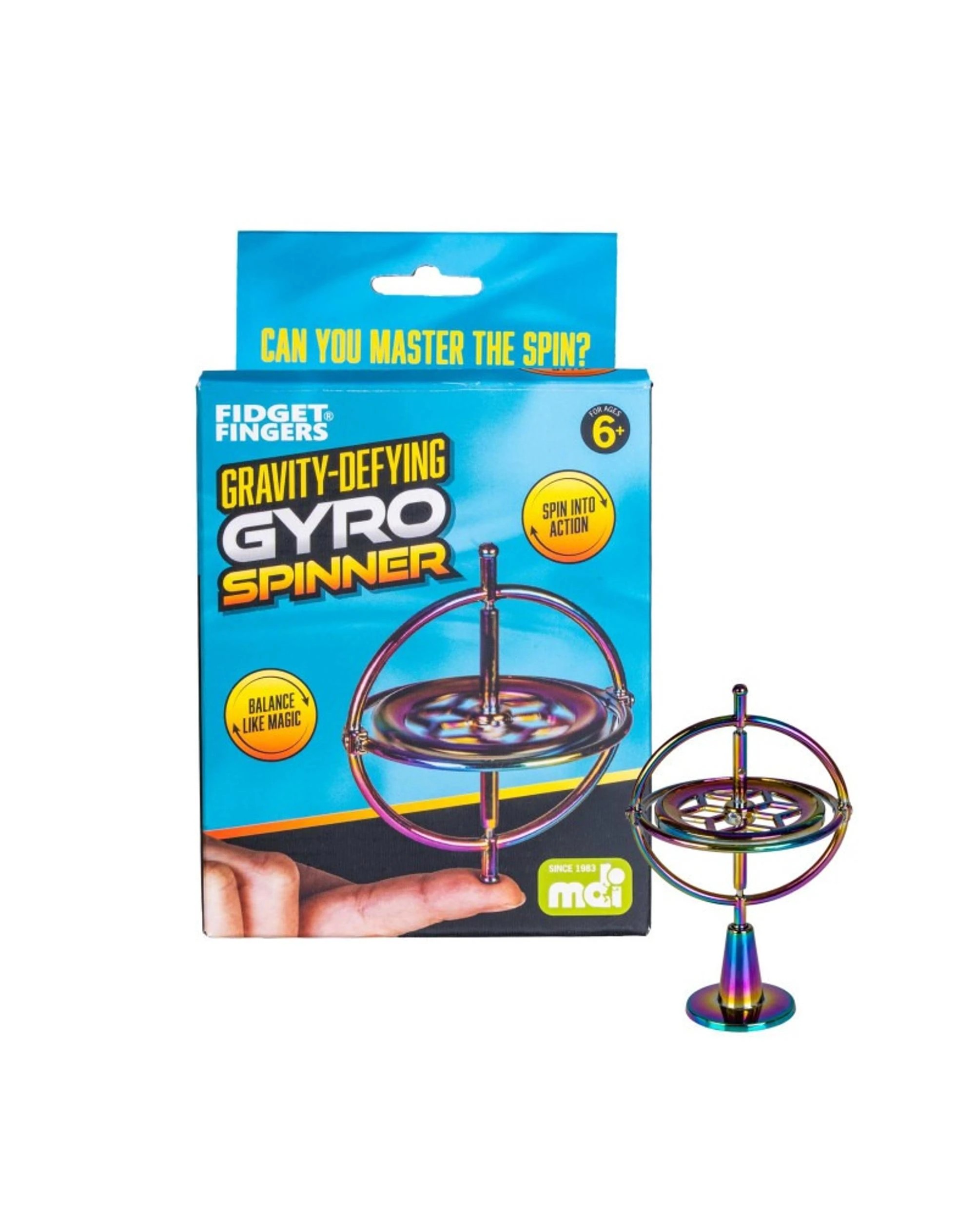 1 MDI Fidget Fingers Gravity-Defying Gyro Spinner, 1 of 5