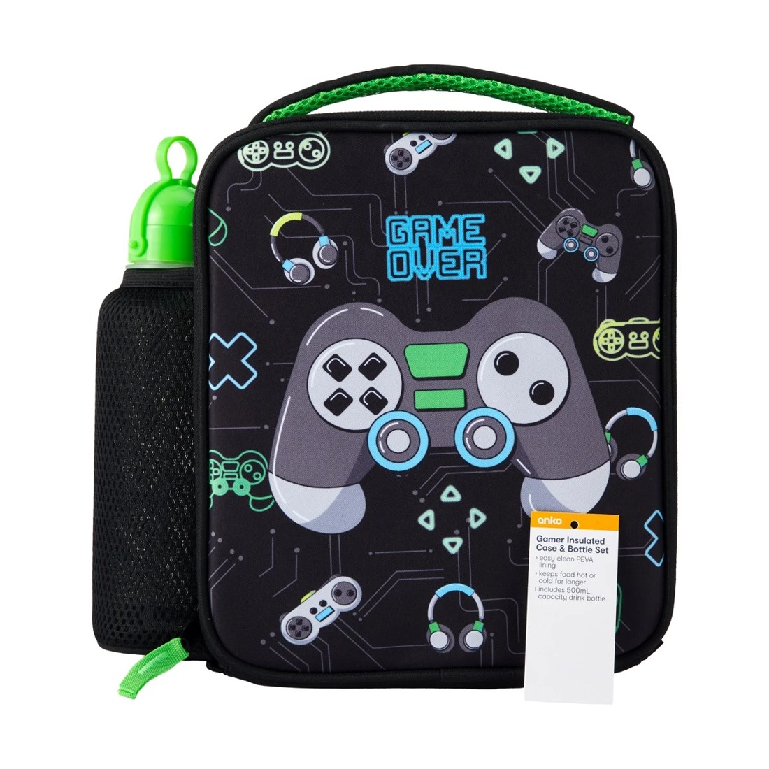 6 Gamer Insulated Case and Bottle Set, 6 of 6