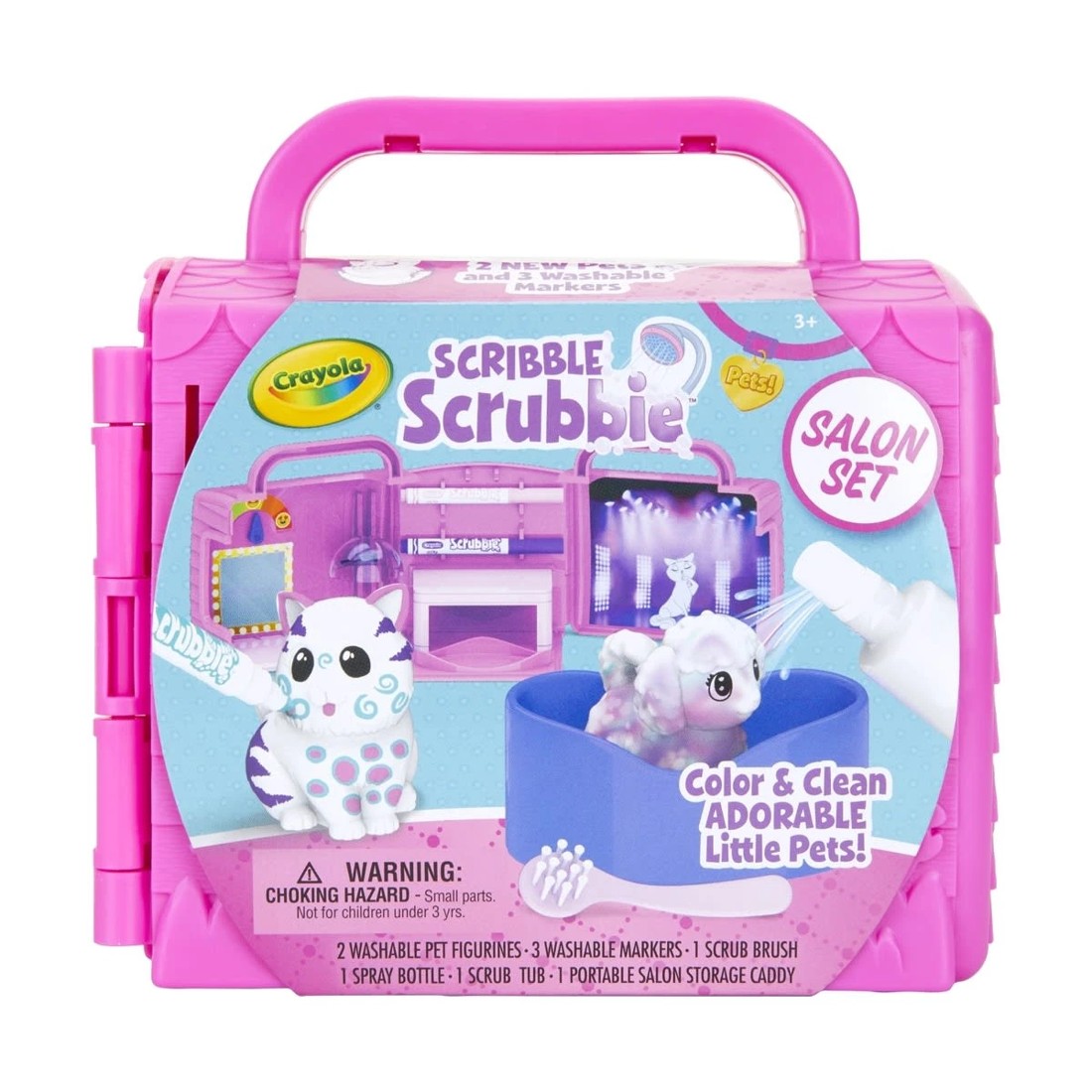 1 Crayola Scribble Scrubbie Salon Set, 1 of 3