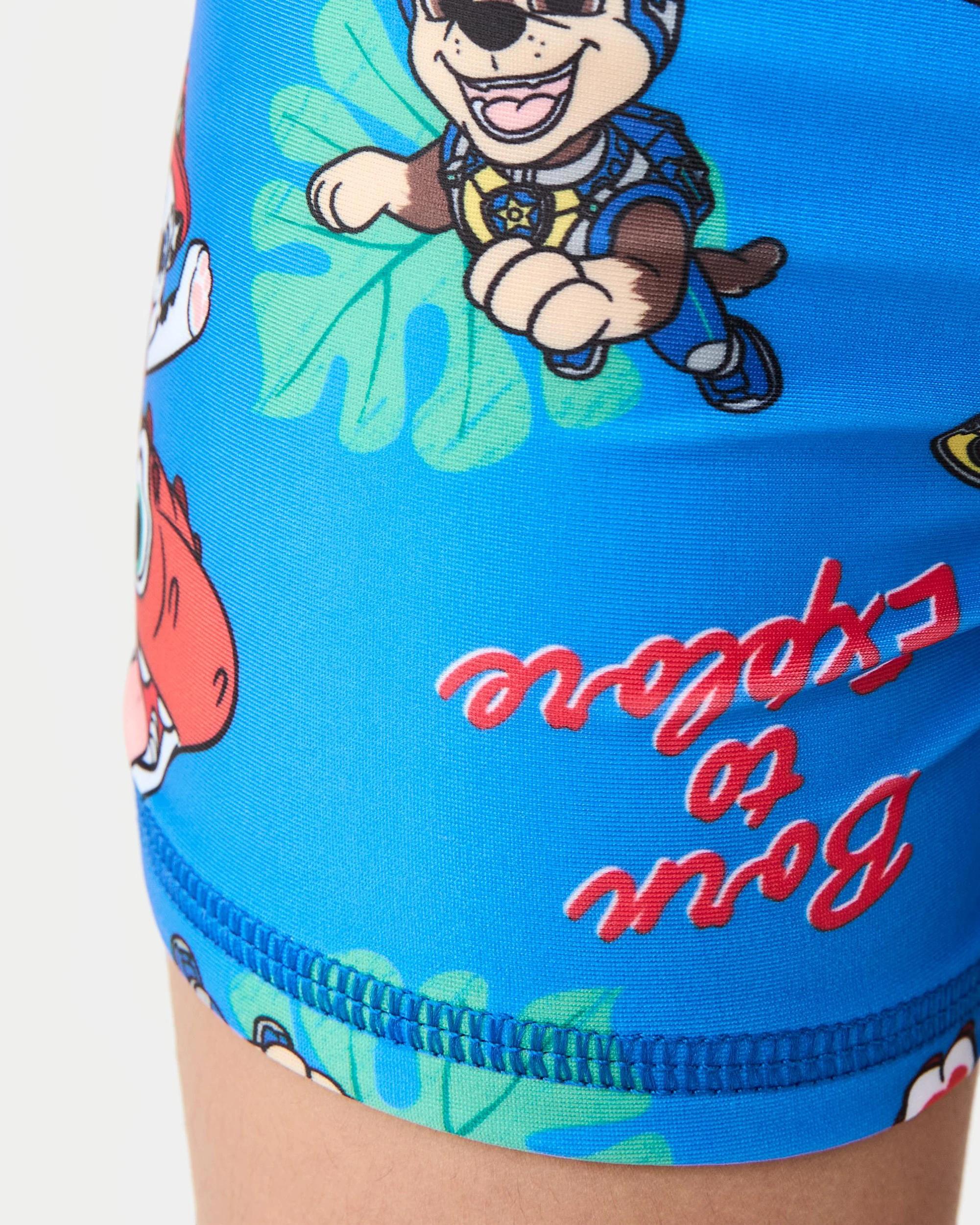 6 PAW Patrol License Long Sleeve Swim Set Paw Patrol, 6 of 8
