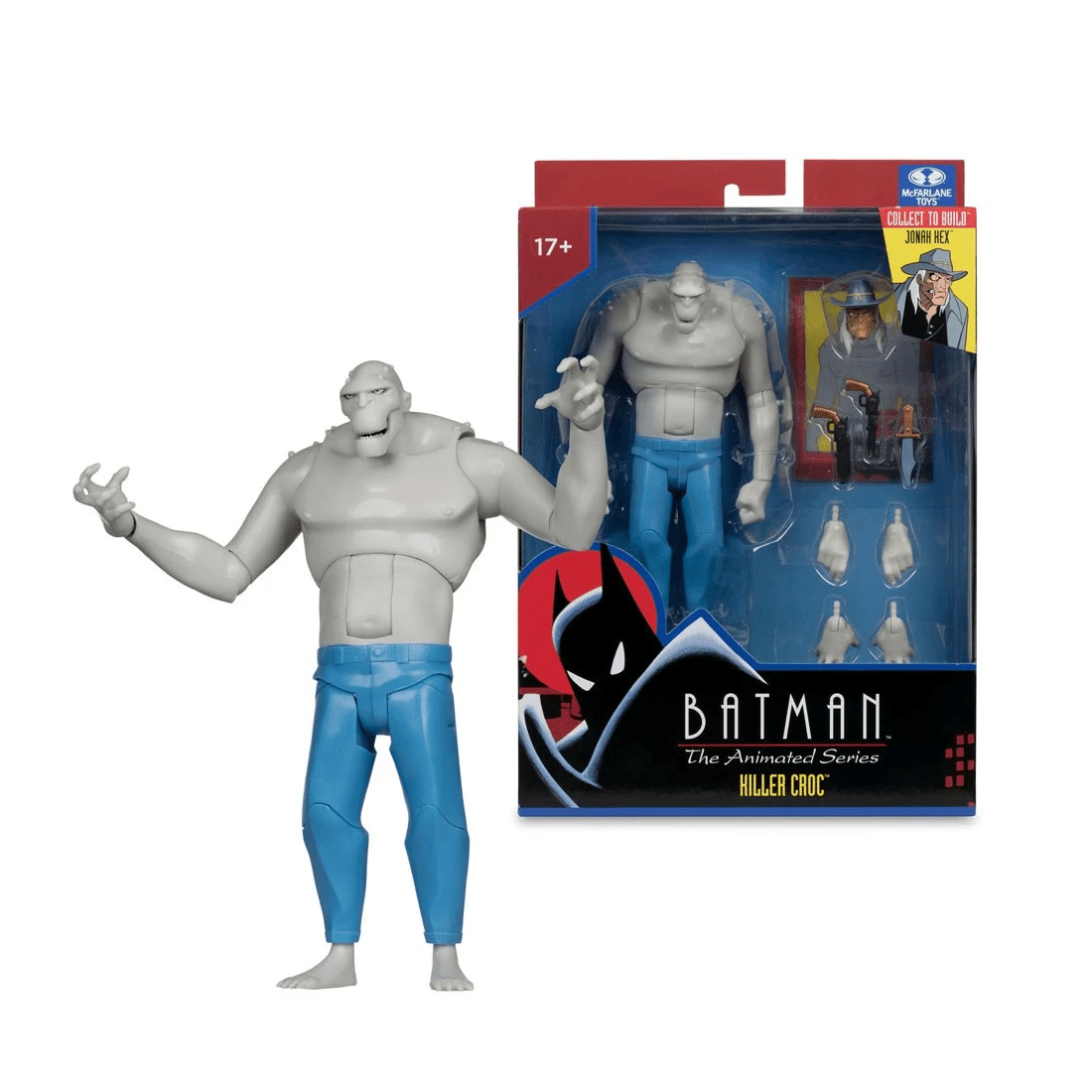 2 McFarlane Toys DC Direct Batman The Animated Series Killer Croc Build-A 6 Inch Figure, 2 of 4