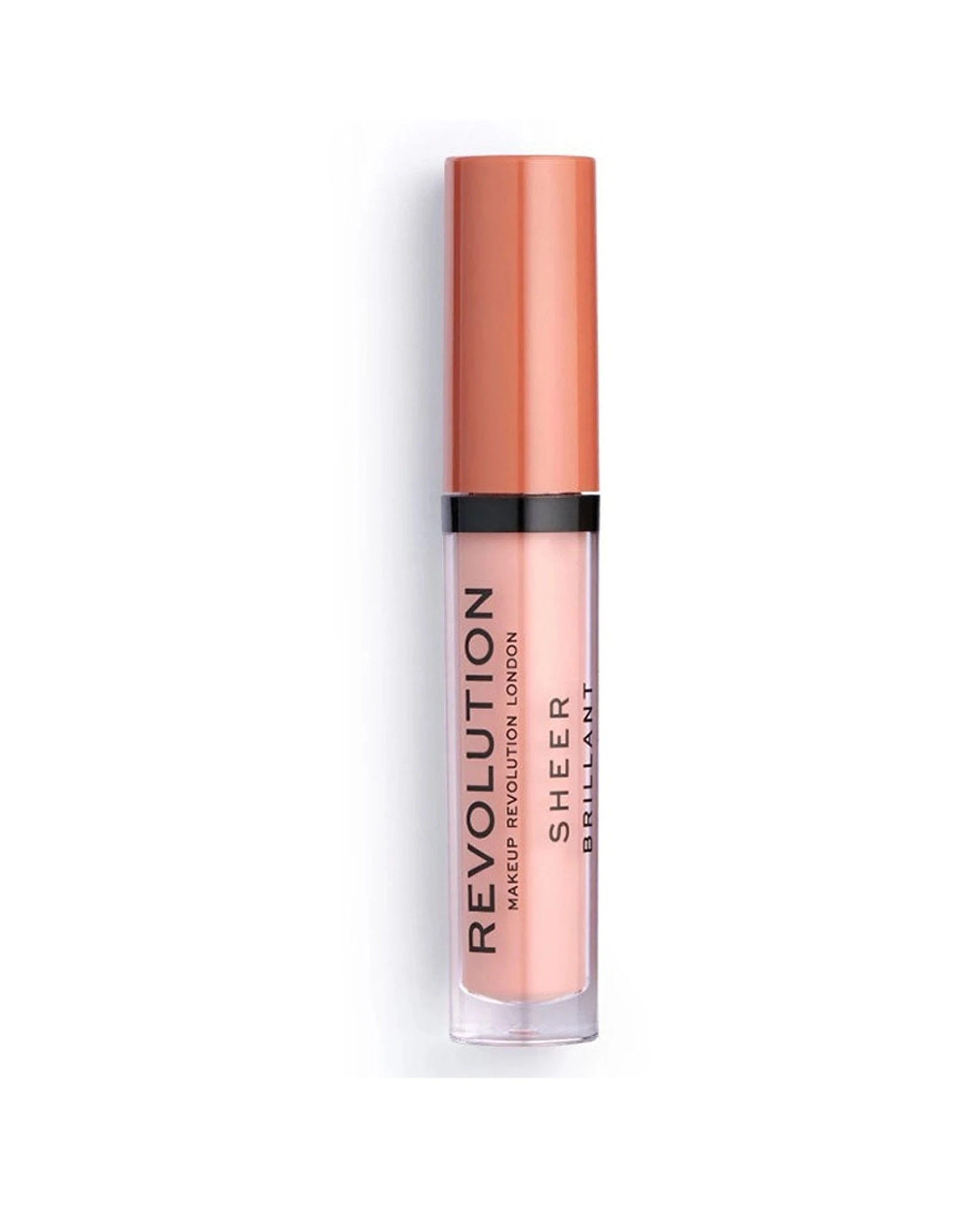 1 Revolution Beauty Sheer Lip Gloss 101 Piece Of Cake High Shine Tint, 1 of 1