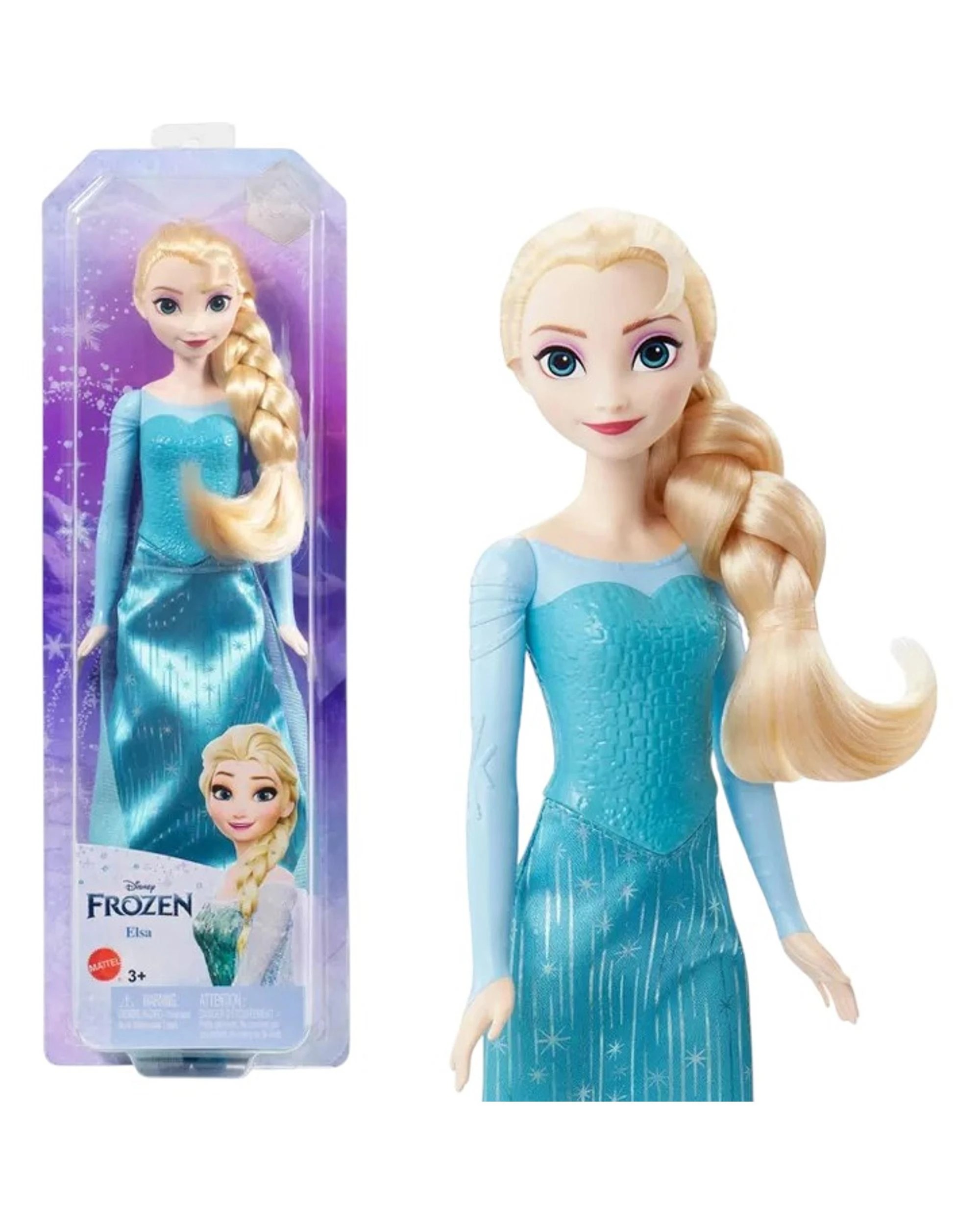 2 Disney Frozen Elsa in Ice Dress Core Doll, 2 of 6