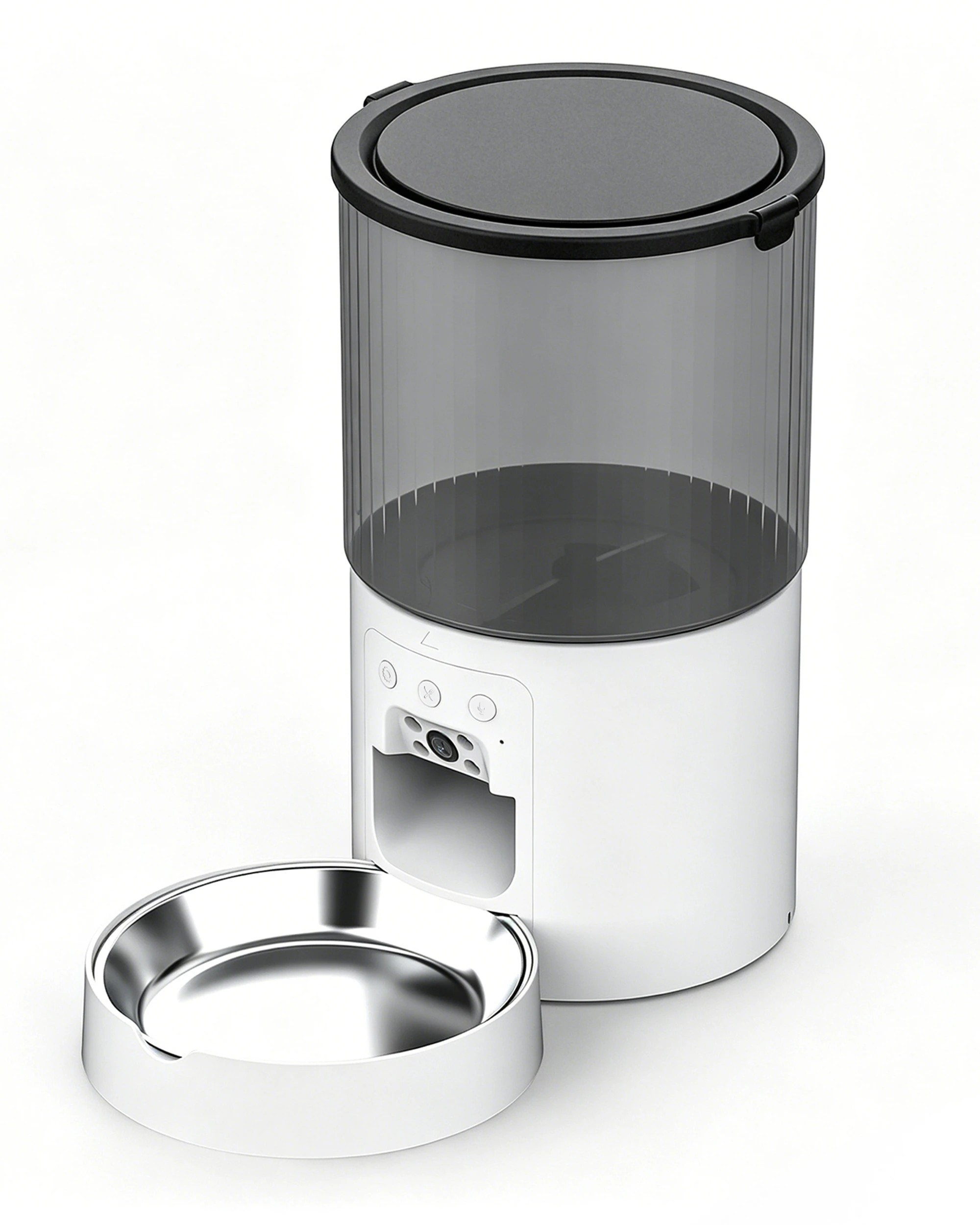 5 Advwin 4L Automatic Pet Feeder 2.4G & 5G WIFI HD Camera Smart Cat Feeder, 5 of 8