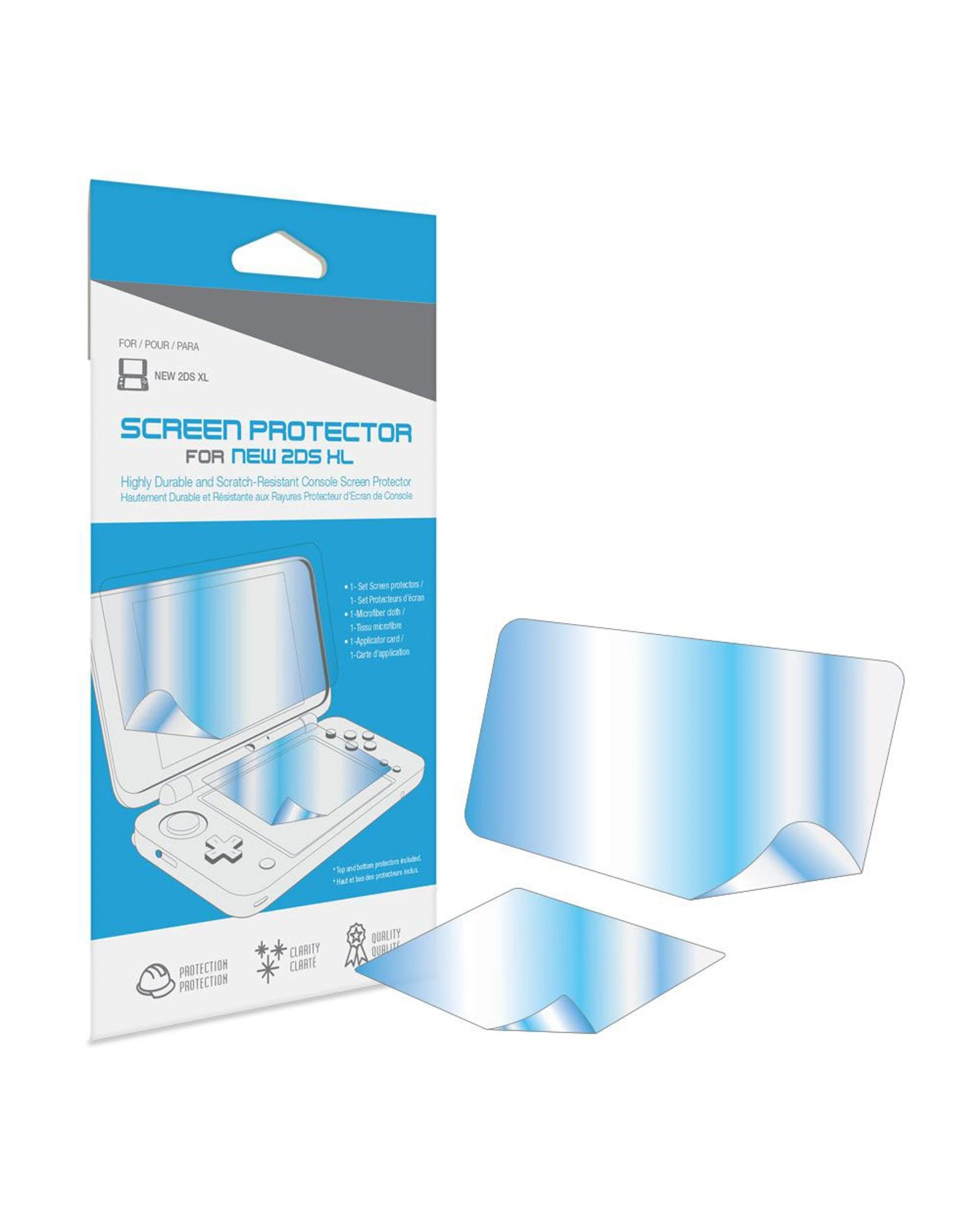 2 Hyperkin 3DS Screen Protector for New 2DS XL, 2 of 4