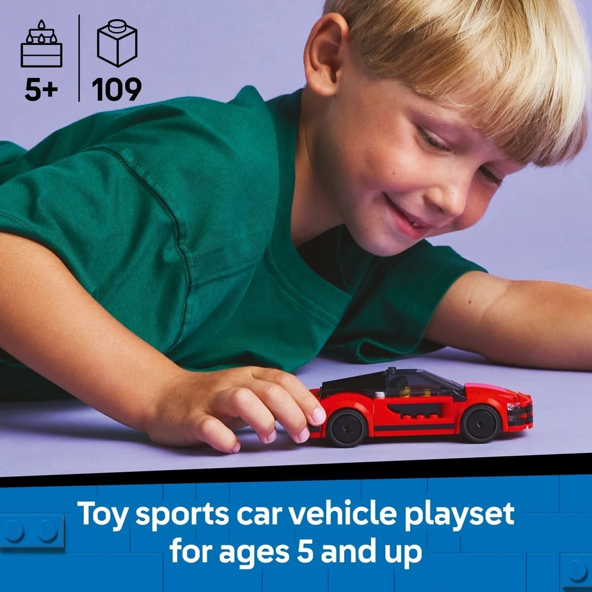 5 LEGO City Red Sports Car 60448, 5 of 9