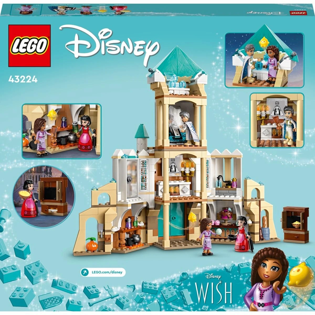 10 LEGO Disney Princess King Magnifico's Castle 43224, 10 of 10