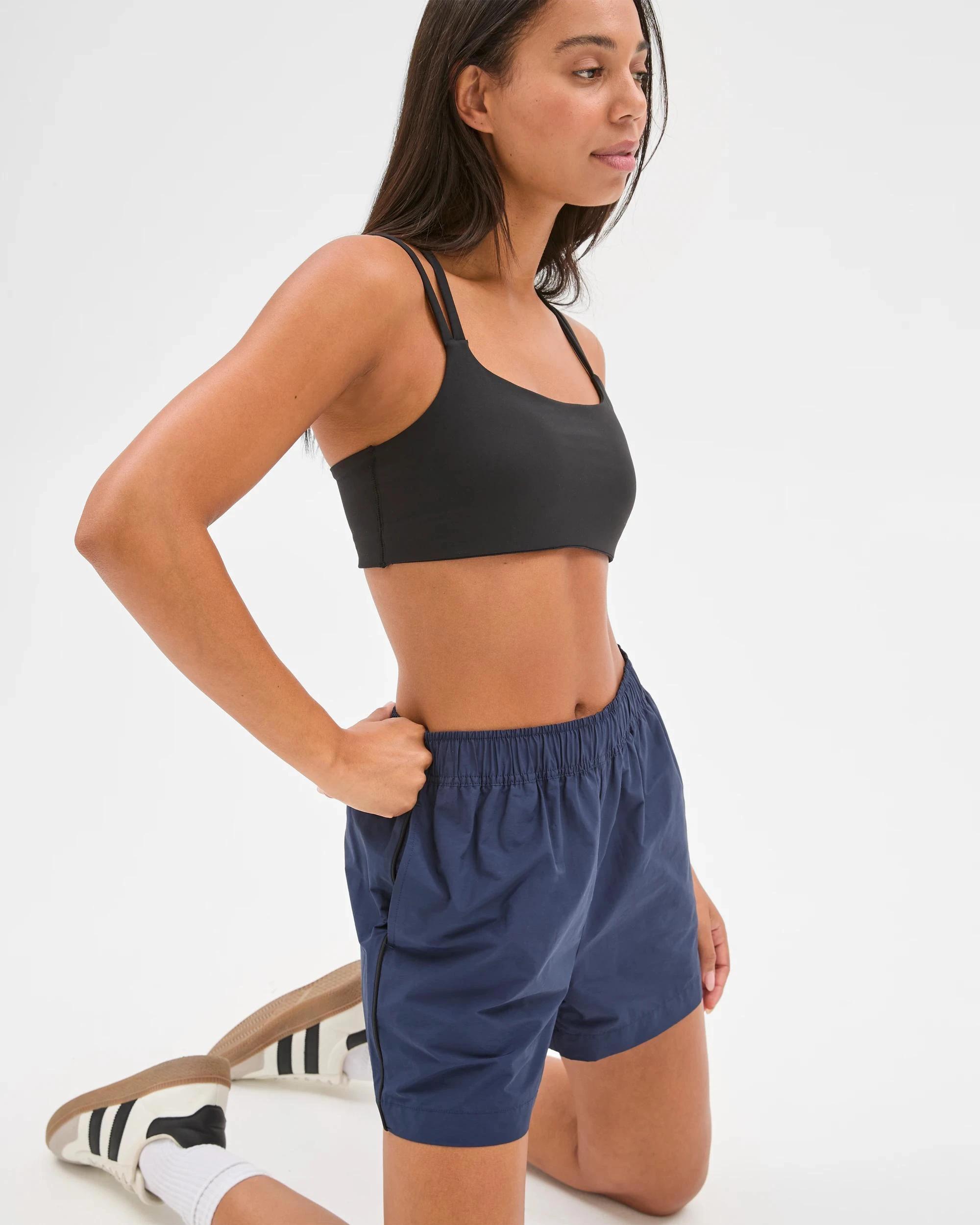 3 Target Active Australian Cotton Blend Woven Shorts NAVY/PIPING, 3 of 7