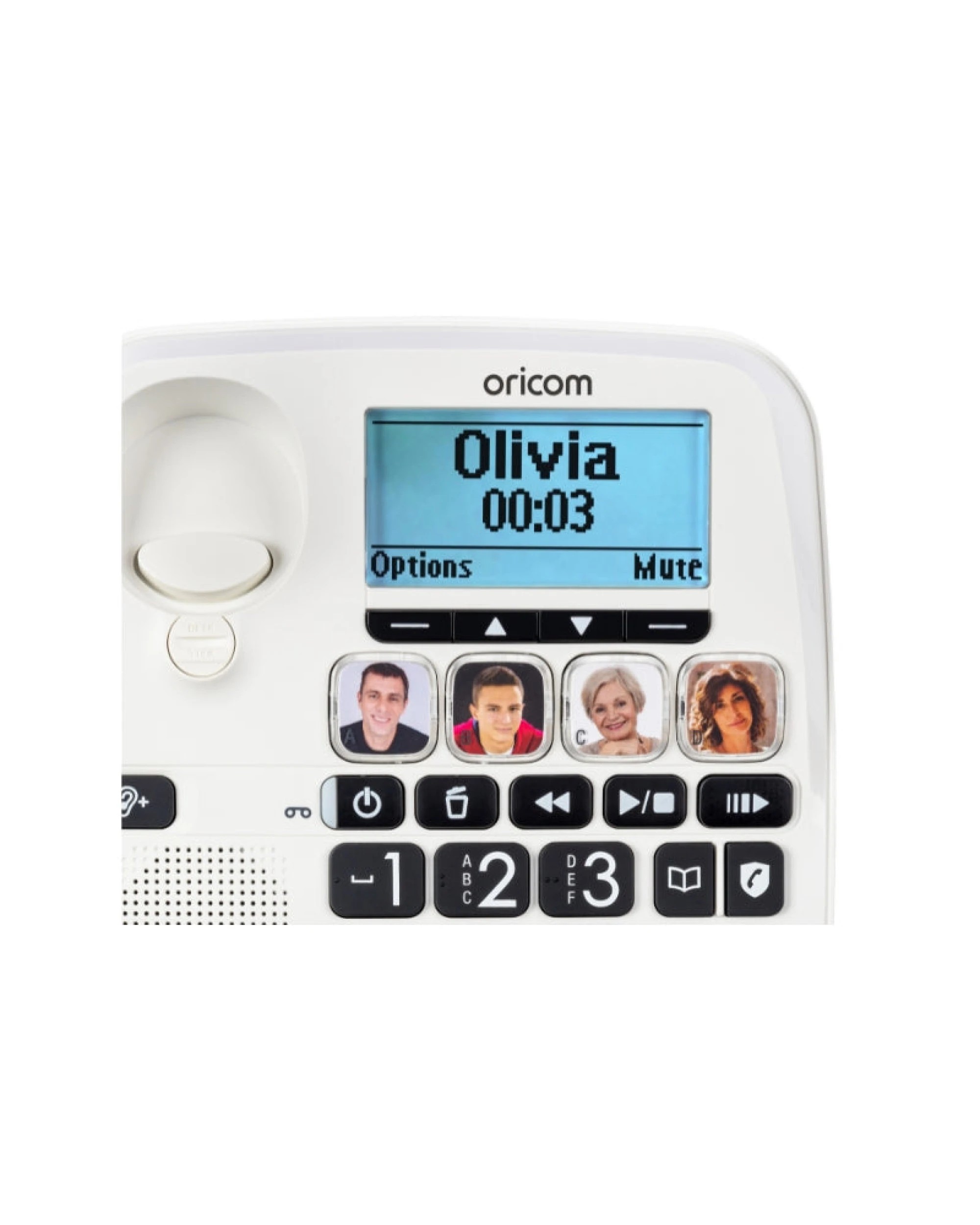5 Oricom Care920-2 Amplified Big Button Home Phone Combo - White, 5 of 9