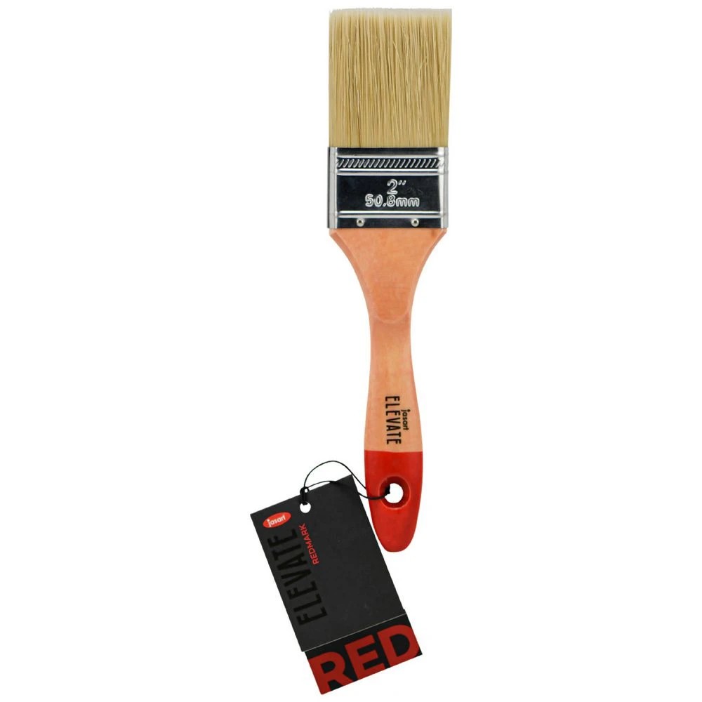 1 Jasart Elevate REDMARK Hog/Nylon Mix Brush Flat 2", 1 of 1