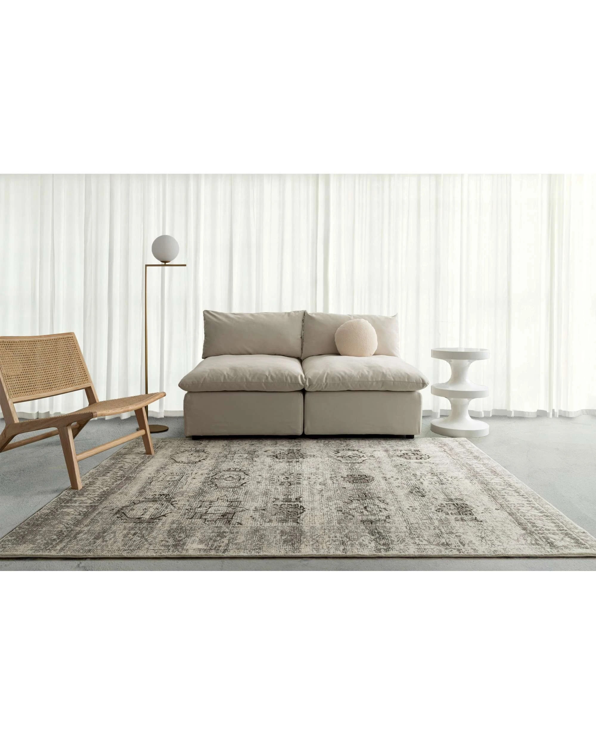 2 Loopsie Evren Tribal Washable Rug-230cm x 160cm - Brown, 2 of 7