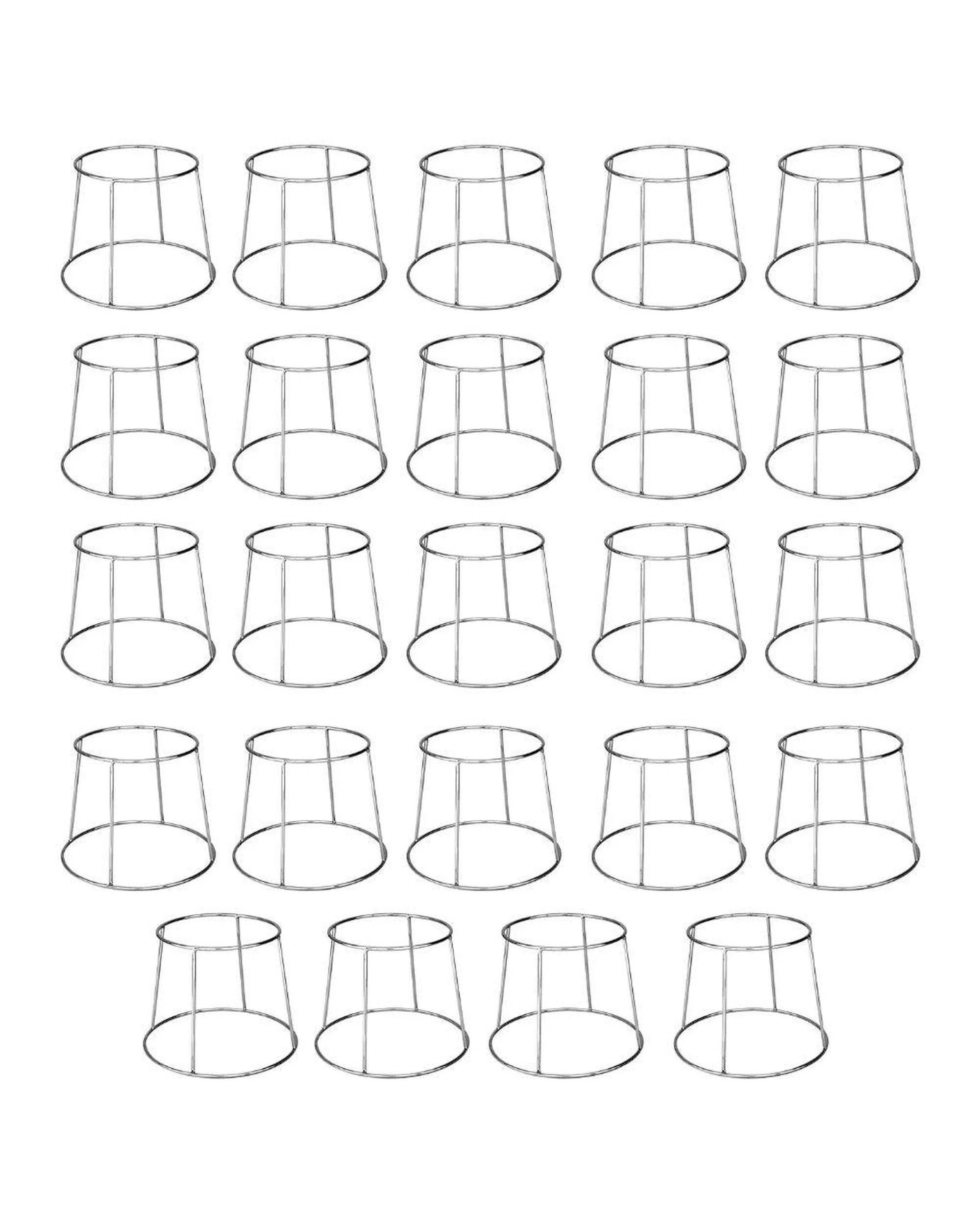 1 Trenton Platter Stand Chrome 190x250x190mm Pizza Plate Seafood Set of 24, 1 of 2