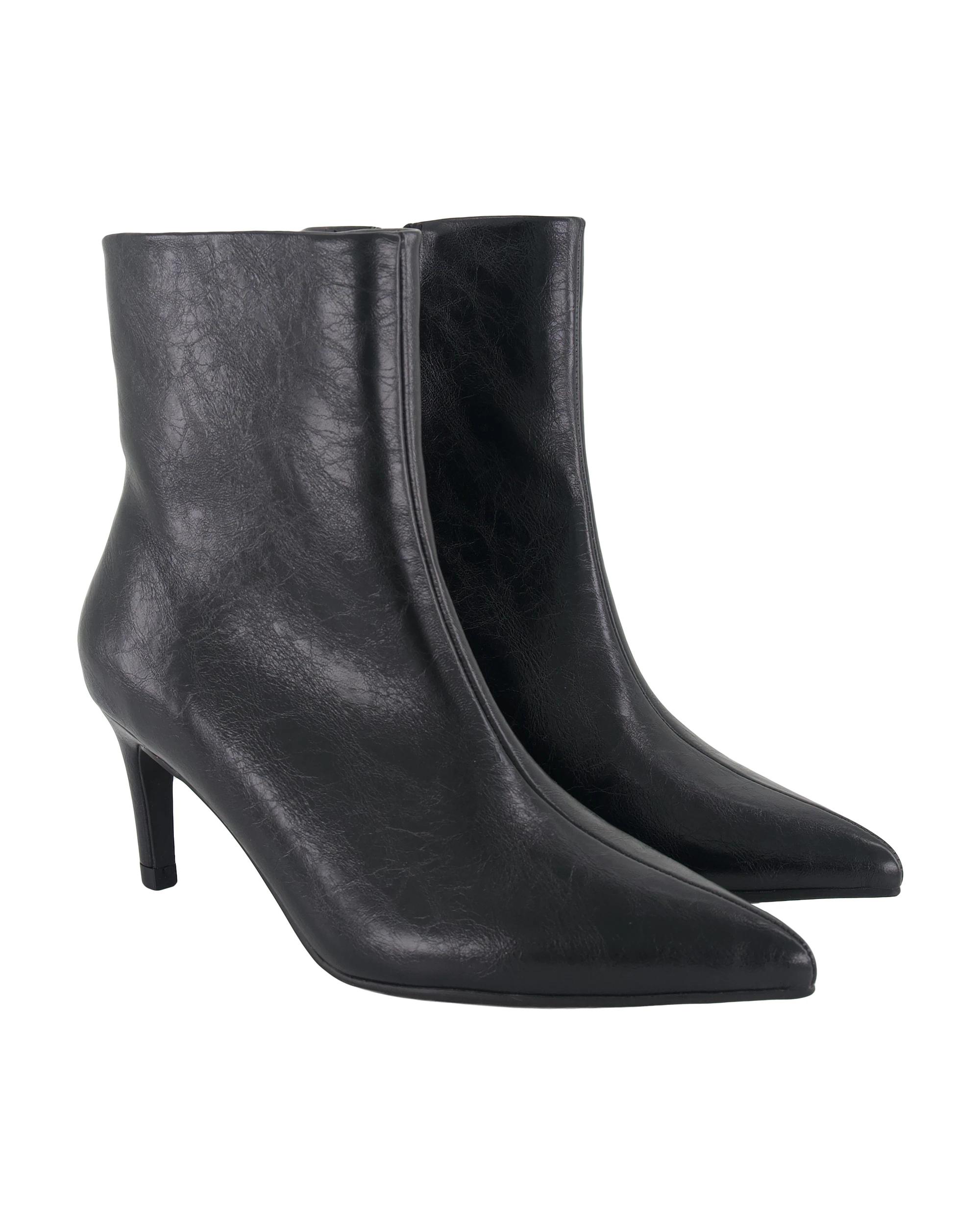 4 Ankle High Heel Boots Black, 4 of 4