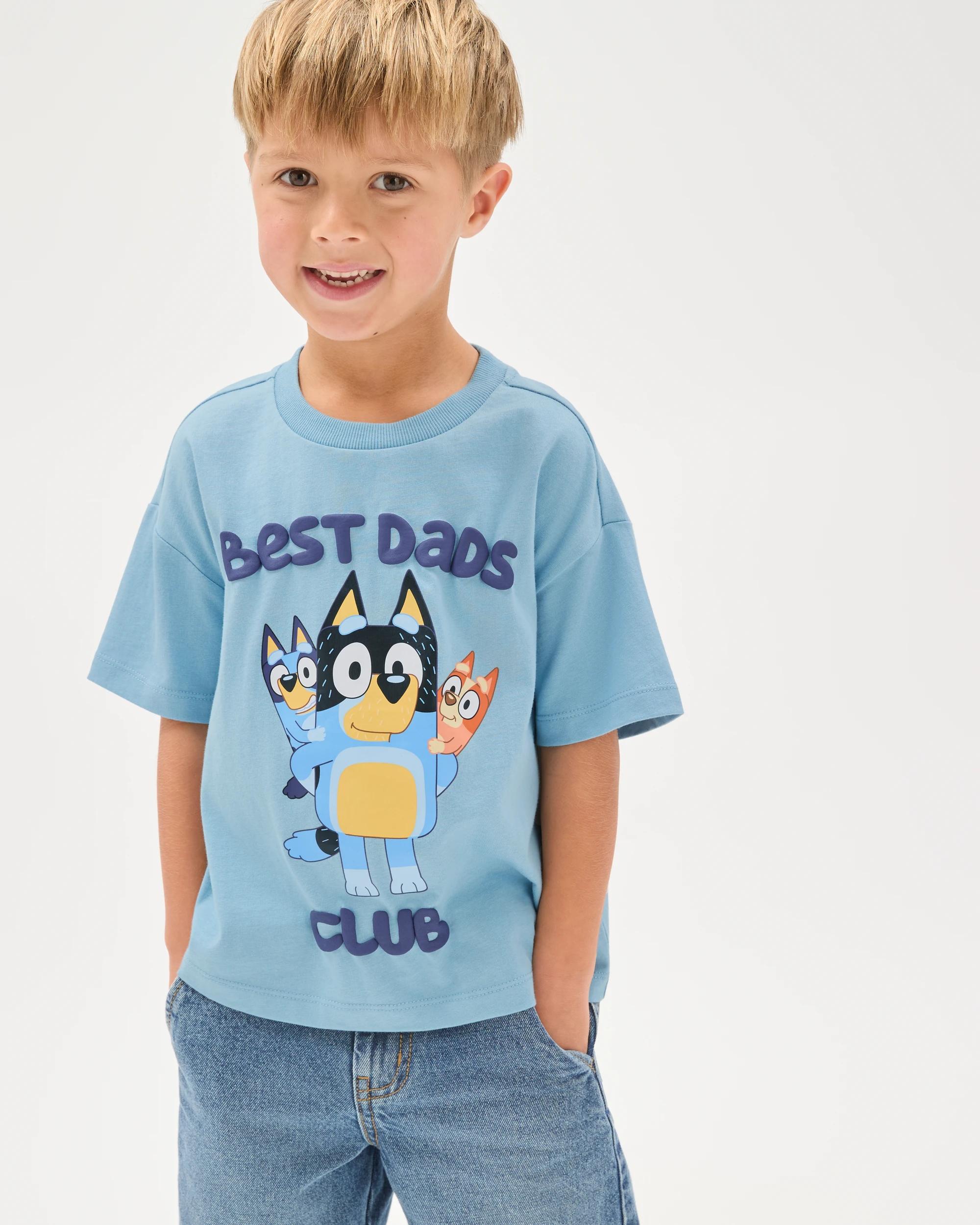 2 Bluey Australian Cotton T-Shirt BLUE, 2 of 7