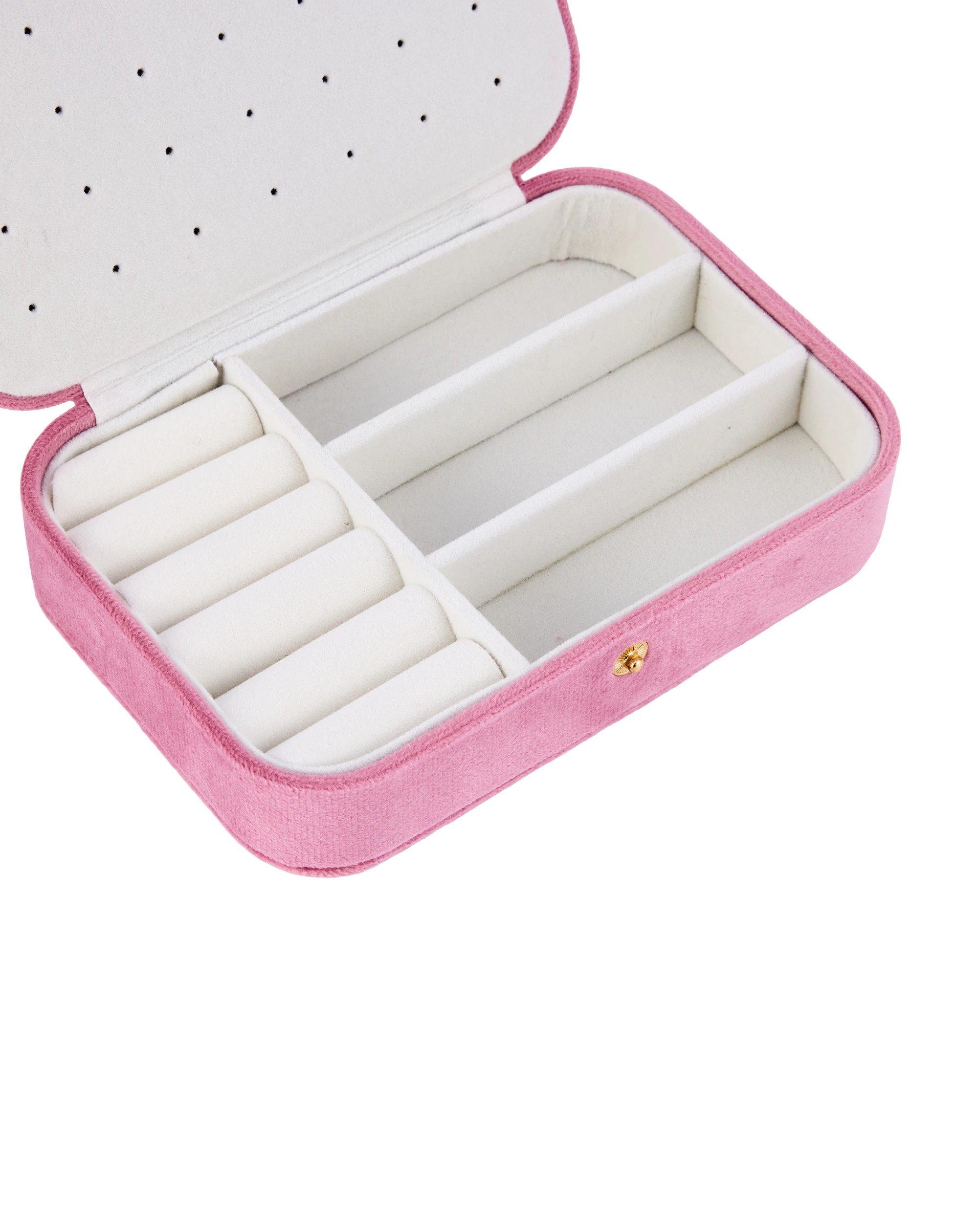 4 Pink Velvet Jewel Box, 4 of 6