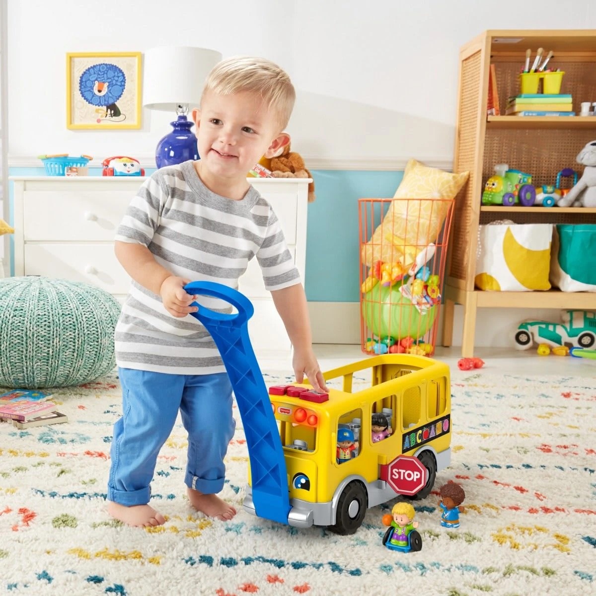 6 Fisher-Price Little People Big Yellow School Bus, 6 of 6