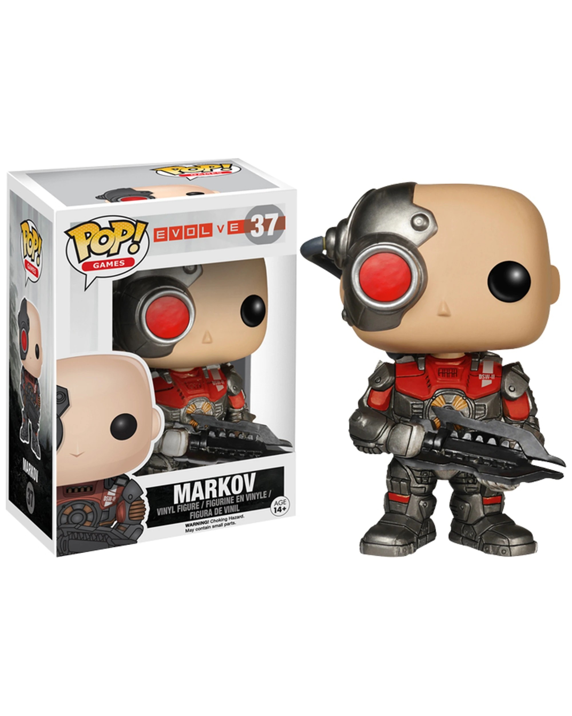 1 Pop Vinyl Figurine Evolve - Markov Apex Legends Figure Vinyl Collectible - Multi, 1 of 3